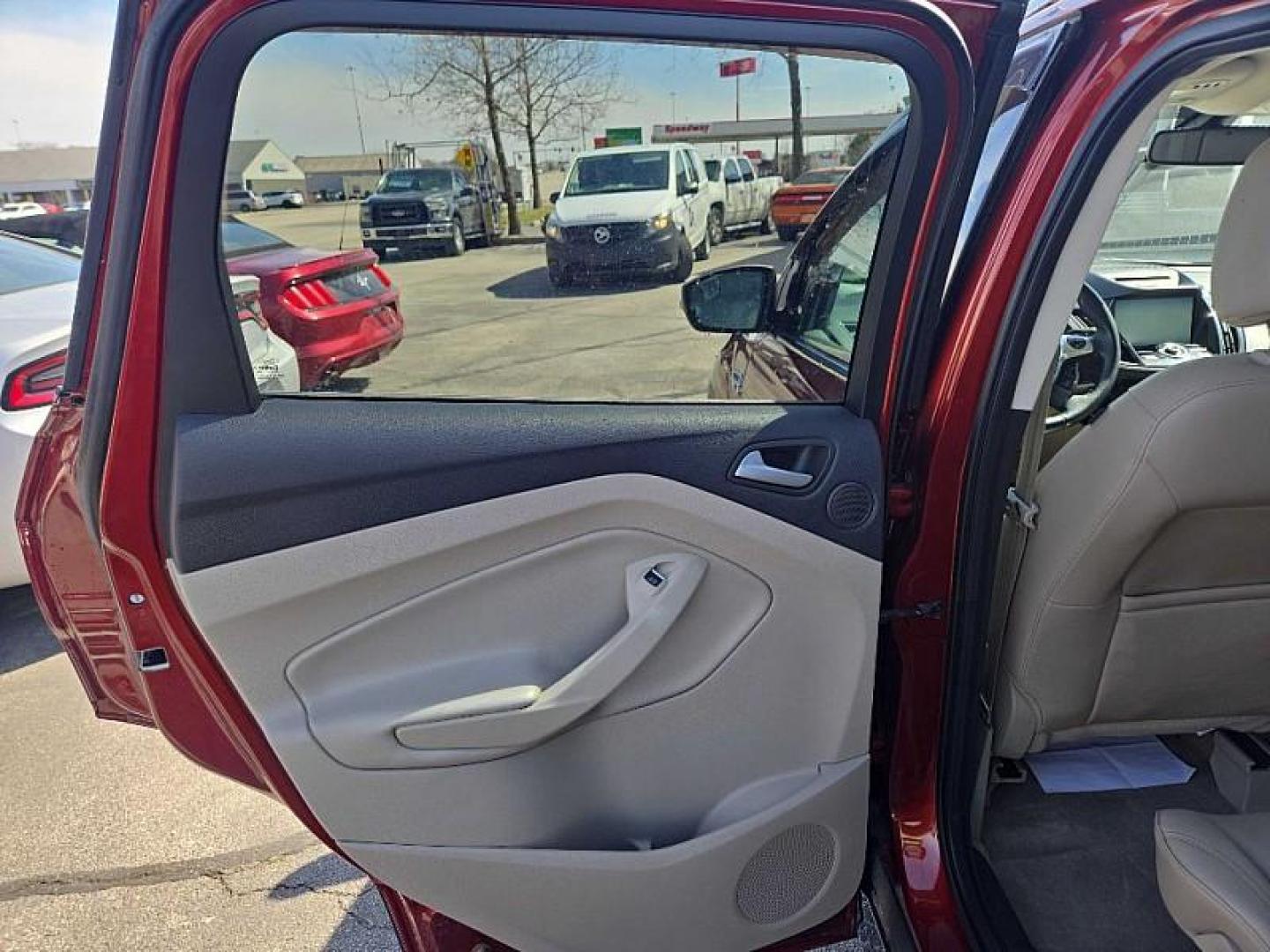 2014 ORANGE /TAN Ford Escape Titanium 4WD (1FMCU9J98EU) with an 2.0L L4 DOHC 16V engine, 6-Speed Automatic transmission, located at 3304 Woodville Road, Northwood, OH, 43619, (419) 210-8019, 41.612694, -83.480743 - Your #1 Destination for Auto Loans and mdash;No Matter Your Credit!At our dealership, we believe everyone deserves the opportunity to drive their dream car and mdash;whether you have good credit, bad credit, or no credit at all. With a wide selection of hundreds of cars, trucks, and SUVs, you'll fin - Photo#10