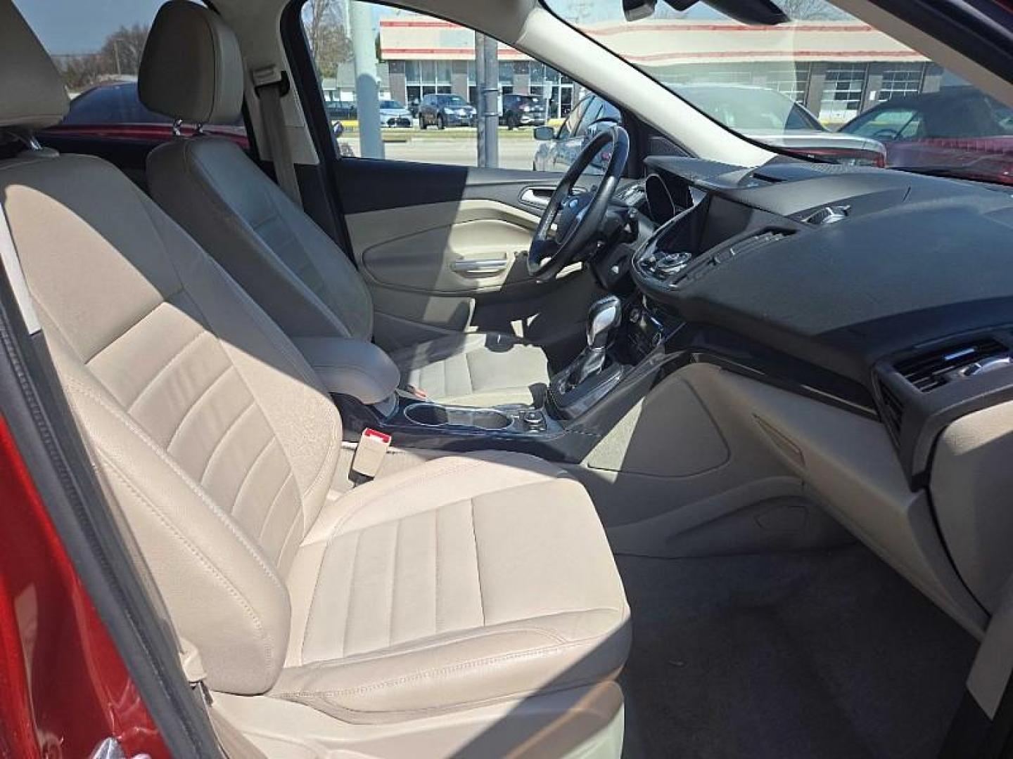 2014 ORANGE /TAN Ford Escape Titanium 4WD (1FMCU9J98EU) with an 2.0L L4 DOHC 16V engine, 6-Speed Automatic transmission, located at 3304 Woodville Road, Northwood, OH, 43619, (419) 210-8019, 41.612694, -83.480743 - Your #1 Destination for Auto Loans and mdash;No Matter Your Credit!At our dealership, we believe everyone deserves the opportunity to drive their dream car and mdash;whether you have good credit, bad credit, or no credit at all. With a wide selection of hundreds of cars, trucks, and SUVs, you'll fin - Photo#16