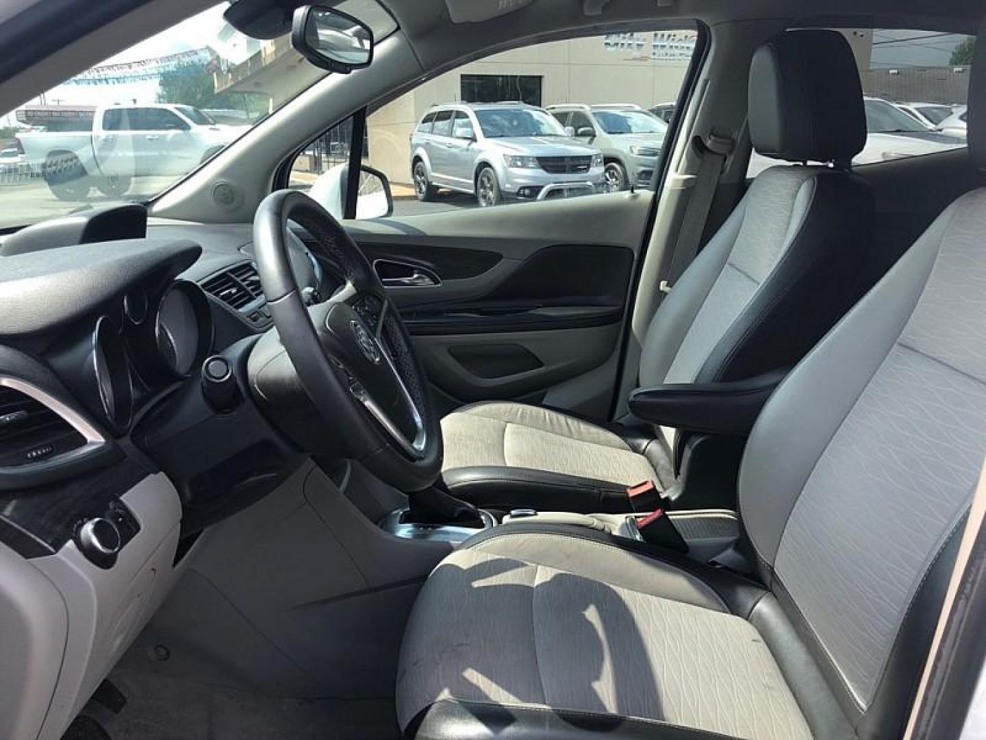 2016 WHITE /GRAY Buick Encore Base FWD (KL4CJASB5GB) with an 1.4L L4 DOHC 16V TURBO engine, 6A transmission, located at 3304 Woodville Road, Northwood, OH, 43619, (419) 210-8019, 41.612694, -83.480743 - Your #1 Destination for Auto Loans and mdash;No Matter Your Credit!At our dealership, we believe everyone deserves the opportunity to drive their dream car and mdash;whether you have good credit, bad credit, or no credit at all. With a wide selection of hundreds of cars, trucks, and SUVs, you'll fin - Photo#9