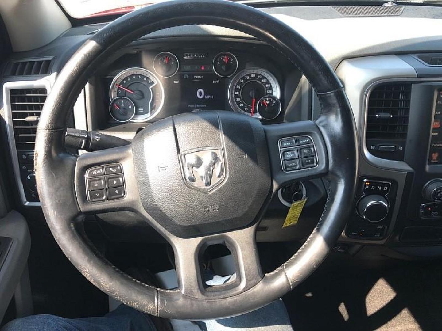 2014 RED /GRAY RAM 1500 SLT Crew Cab SWB 4WD (1C6RR7LG0ES) with an 3.6L V6 DOHC 24V FFV engine, 6-Speed Automatic transmission, located at 3304 Woodville Road, Northwood, OH, 43619, (419) 210-8019, 41.612694, -83.480743 - Your #1 Destination for Auto Loans and mdash;No Matter Your Credit!At our dealership, we believe everyone deserves the opportunity to drive their dream car and mdash;whether you have good credit, bad credit, or no credit at all. With a wide selection of hundreds of cars, trucks, and SUVs, you'll fin - Photo#19