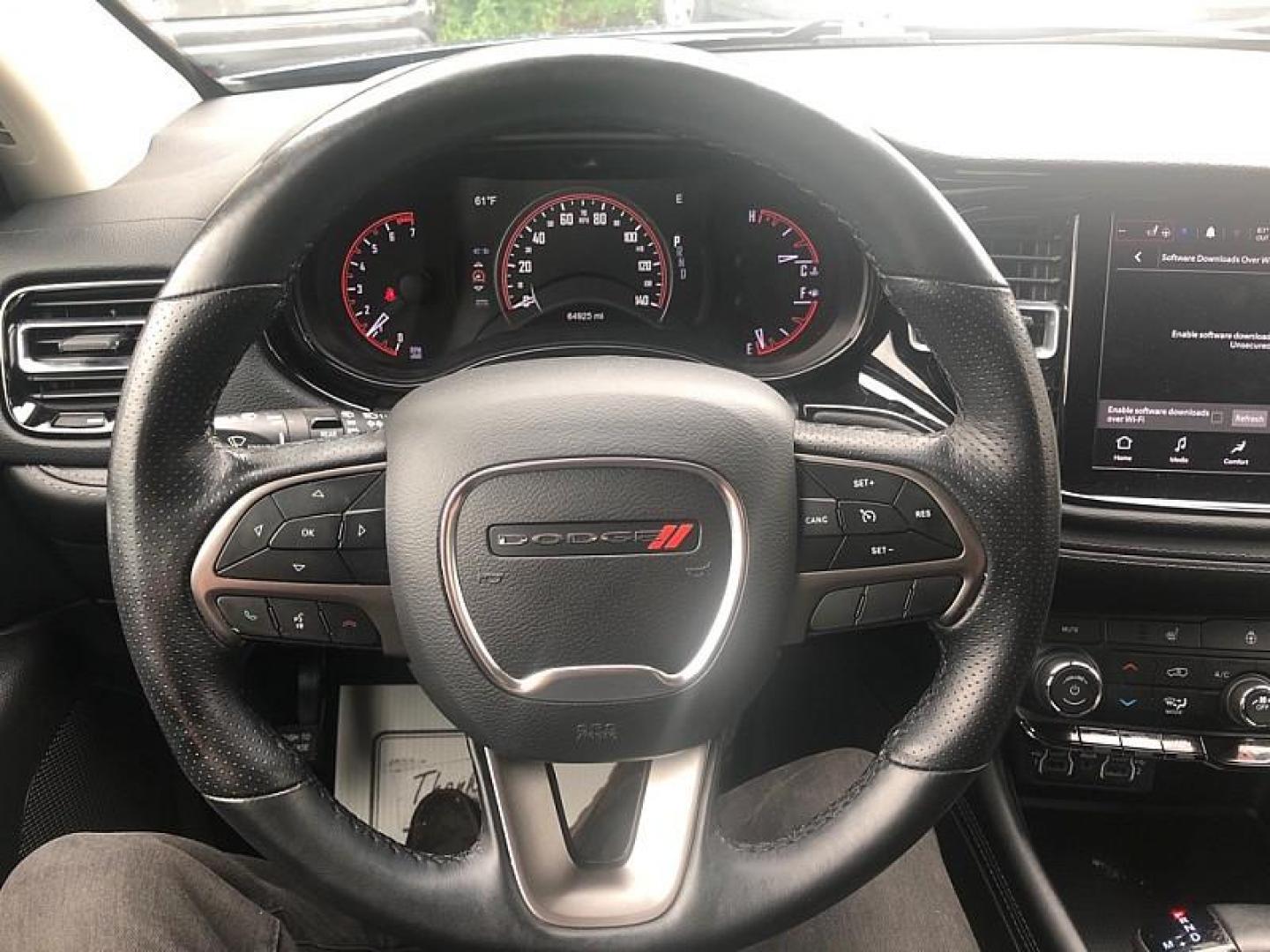 2021 BLUE /BLACK Dodge Durango SXT AWD (1C4RDJAGXMC) with an 3.6L V6 DOHC 24V engine, 8A transmission, located at 3304 Woodville Road, Northwood, OH, 43619, (419) 210-8019, 41.612694, -83.480743 - Your #1 Destination for Auto Loans and mdash;No Matter Your Credit!At our dealership, we believe everyone deserves the opportunity to drive their dream car and mdash;whether you have good credit, bad credit, or no credit at all. With a wide selection of hundreds of cars, trucks, and SUVs, you'll fin - Photo#20