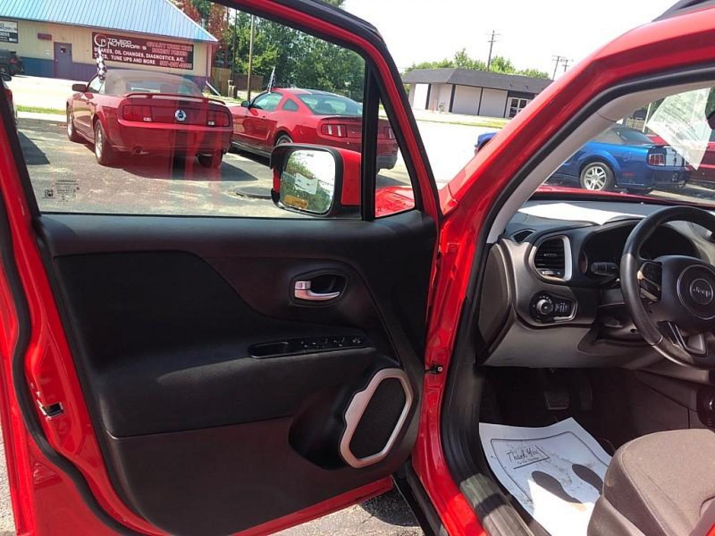 2017 RED /BLACK Jeep Renegade Latitude 4WD (ZACCJBBB0HP) with an 2.4L L4 DOHC 16V engine, 6M transmission, located at 3304 Woodville Road, Northwood, OH, 43619, (419) 210-8019, 41.612694, -83.480743 - Your #1 Destination for Auto Loans and mdash;No Matter Your Credit!At our dealership, we believe everyone deserves the opportunity to drive their dream car and mdash;whether you have good credit, bad credit, or no credit at all. With a wide selection of hundreds of cars, trucks, and SUVs, you'll fin - Photo#8
