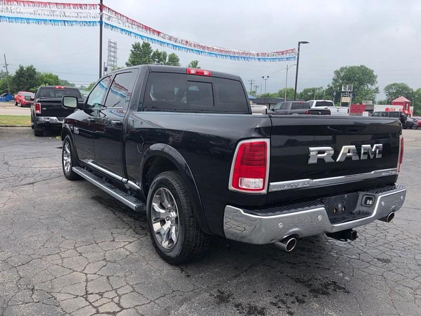 2017 BLACK /BLACK RAM 1500 Longhorn Crew Cab LWB 4WD (1C6RR7WT6HS) with an 5.7L V8 OHV 16V engine, 8A transmission, located at 3304 Woodville Road, Northwood, OH, 43619, (419) 210-8019, 41.612694, -83.480743 - Your #1 Destination for Auto Loans and mdash;No Matter Your Credit!At our dealership, we believe everyone deserves the opportunity to drive their dream car and mdash;whether you have good credit, bad credit, or no credit at all. With a wide selection of hundreds of cars, trucks, and SUVs, you'll fin - Photo#2