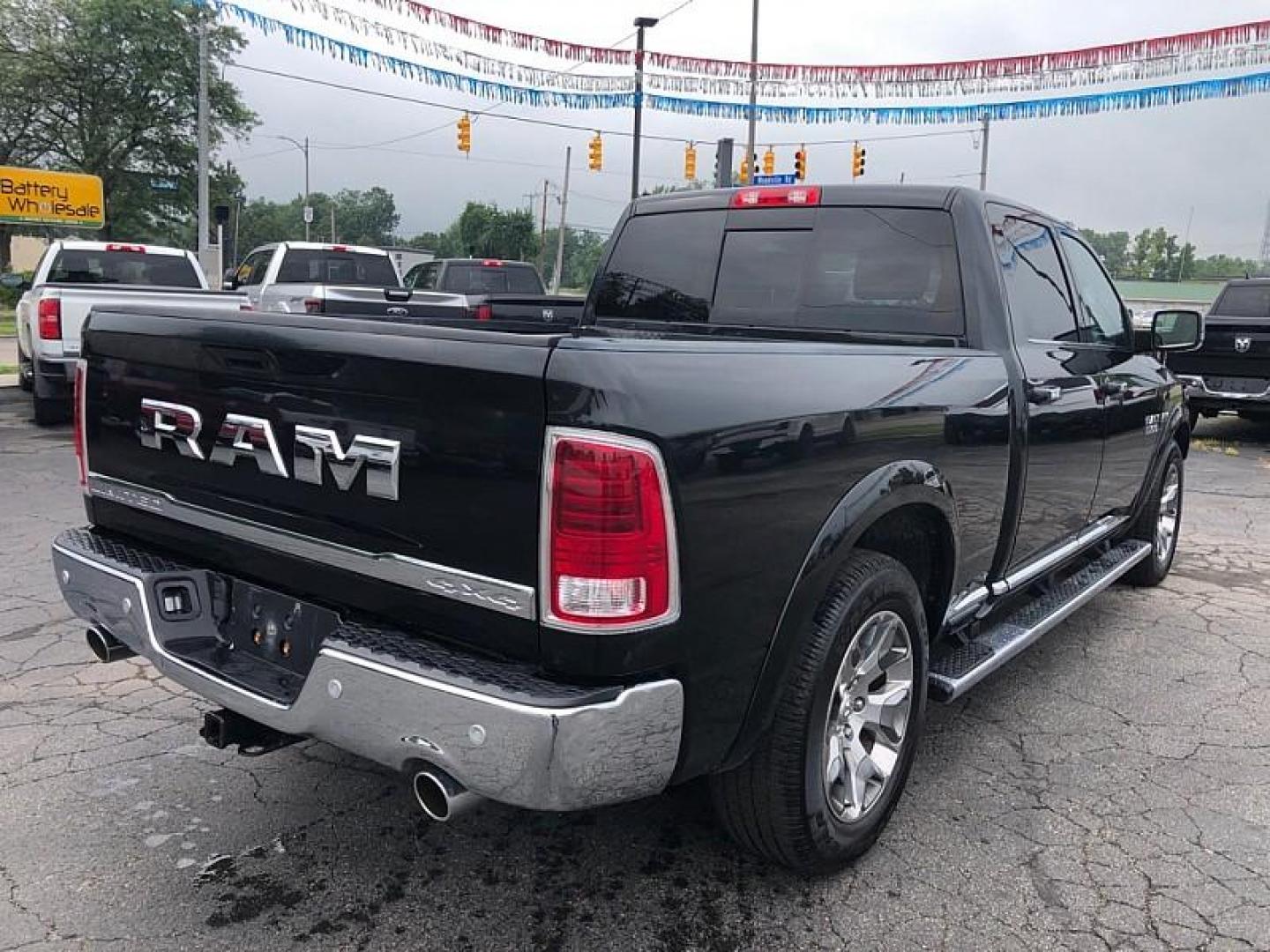 2017 BLACK /BLACK RAM 1500 Longhorn Crew Cab LWB 4WD (1C6RR7WT6HS) with an 5.7L V8 OHV 16V engine, 8A transmission, located at 3304 Woodville Road, Northwood, OH, 43619, (419) 210-8019, 41.612694, -83.480743 - Your #1 Destination for Auto Loans and mdash;No Matter Your Credit!At our dealership, we believe everyone deserves the opportunity to drive their dream car and mdash;whether you have good credit, bad credit, or no credit at all. With a wide selection of hundreds of cars, trucks, and SUVs, you'll fin - Photo#4