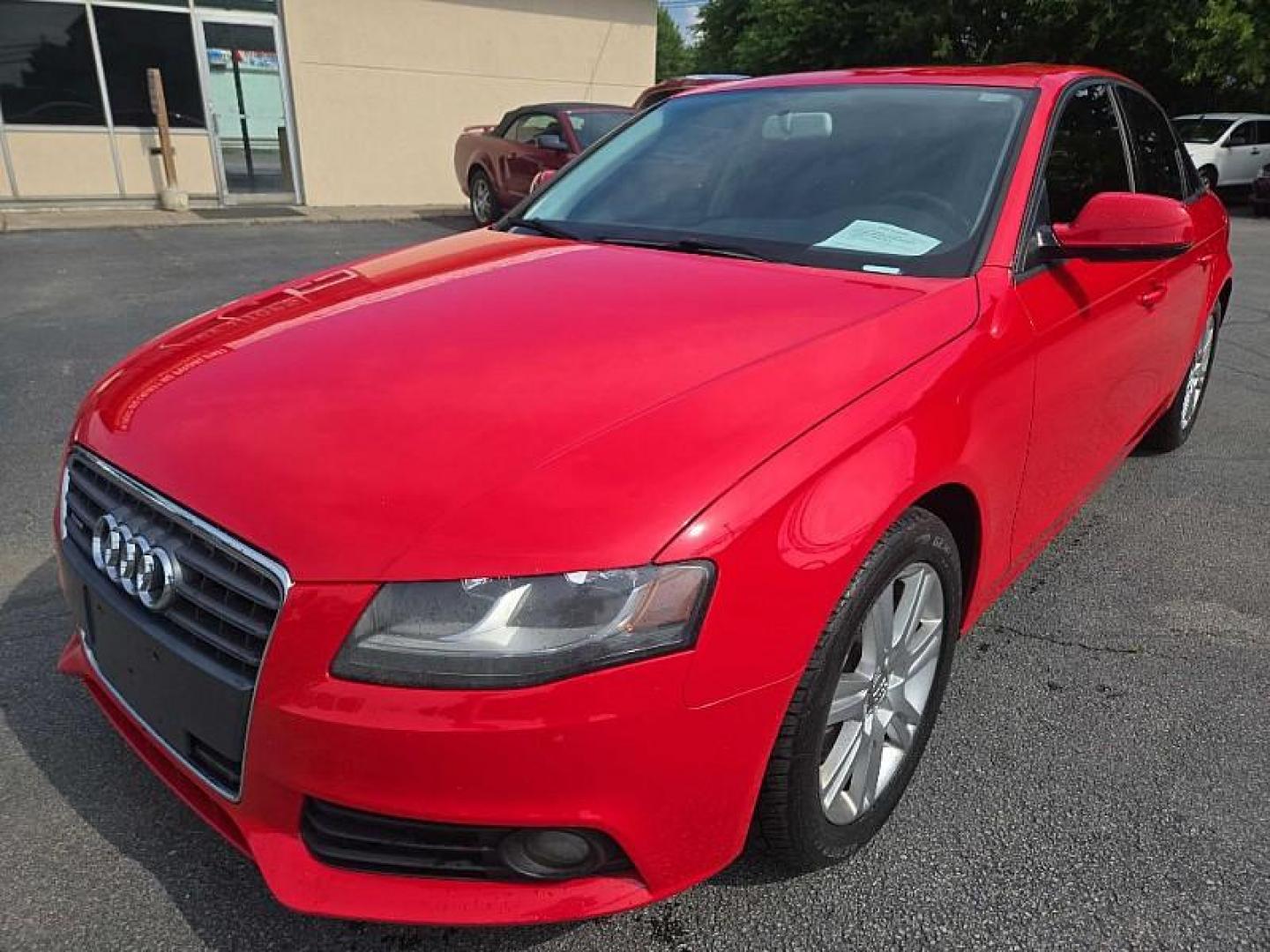 2011 RED /BLACK Audi A4 2.0T Sedan quattro Manual (WAUBFAFLXBA) with an 2.0L L4 DOHC 16V TURBO engine, 6-Speed Manual transmission, located at 3304 Woodville Road, Northwood, OH, 43619, (419) 210-8019, 41.612694, -83.480743 - Your #1 Destination for Auto Loans and mdash;No Matter Your Credit!At our dealership, we believe everyone deserves the opportunity to drive their dream car and mdash;whether you have good credit, bad credit, or no credit at all. With a wide selection of hundreds of cars, trucks, and SUVs, you'll fin - Photo#0