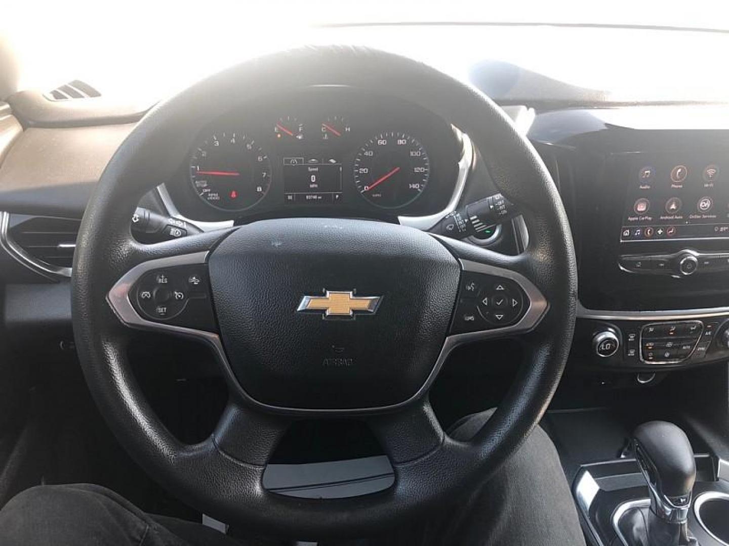 2021 BLACK /BLACK Chevrolet Traverse LS FL AWD (1GNEVLKW3MJ) with an 3.6L V6 DOHC 24V engine, 9A transmission, located at 3304 Woodville Road, Northwood, OH, 43619, (419) 210-8019, 41.612694, -83.480743 - Photo#21