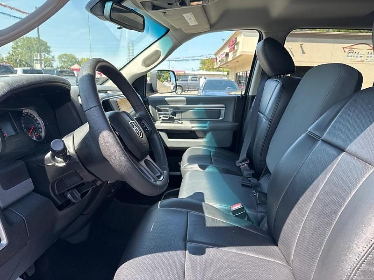 2016 BLACK /BLACK RAM 1500 SLT Crew Cab SWB 4WD (1C6RR7LT5GS) with an 5.7L V8 OHV 16V engine, 6A transmission, located at 3304 Woodville Road, Northwood, OH, 43619, (419) 210-8019, 41.612694, -83.480743 - Photo#9