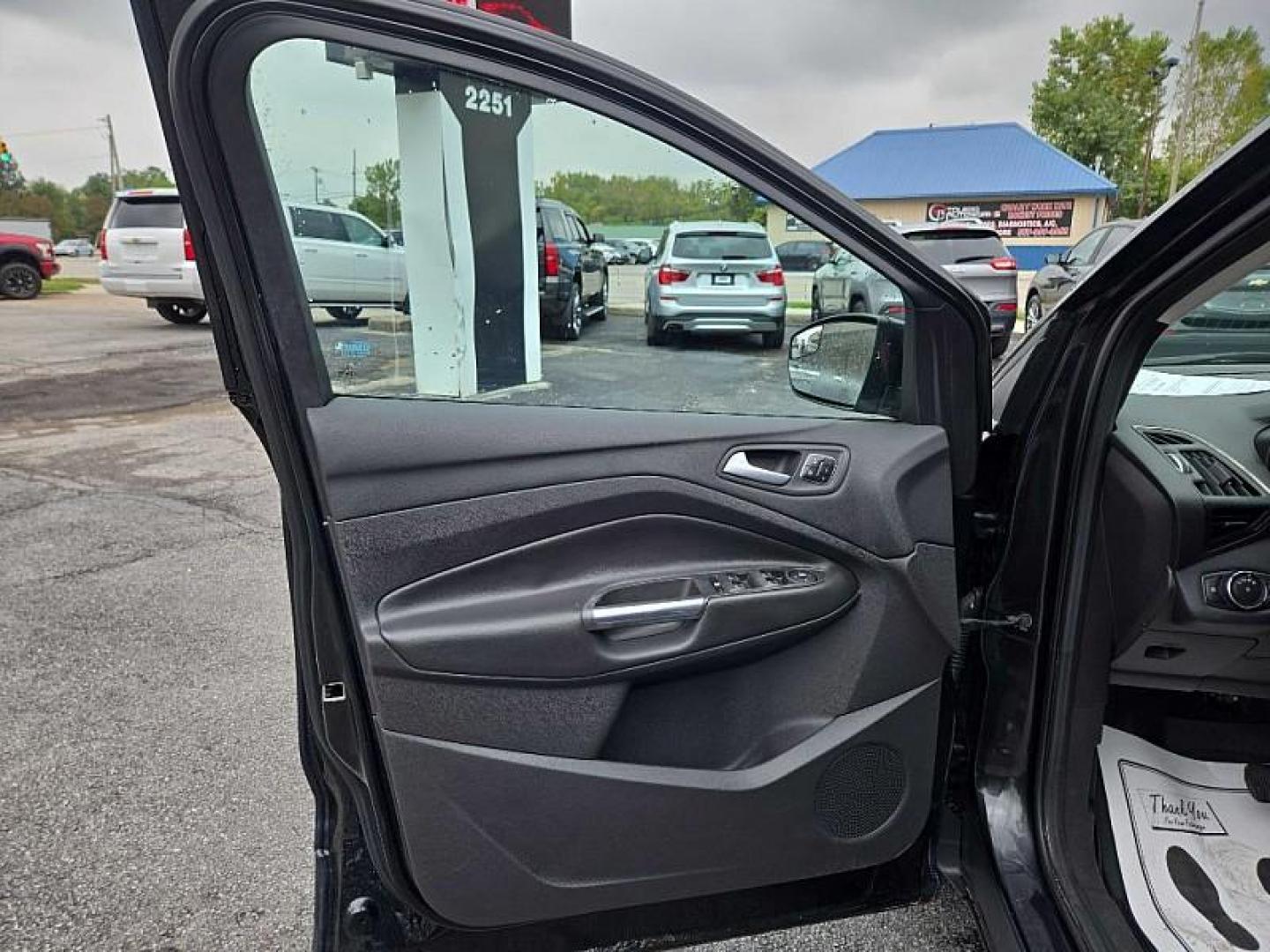 2014 BLACK /BLACK Ford Escape Titanium FWD (1FMCU0J9XEU) with an 2.0L L4 DOHC 16V engine, 6-Speed Automatic transmission, located at 3304 Woodville Road, Northwood, OH, 43619, (419) 210-8019, 41.612694, -83.480743 - Photo#8