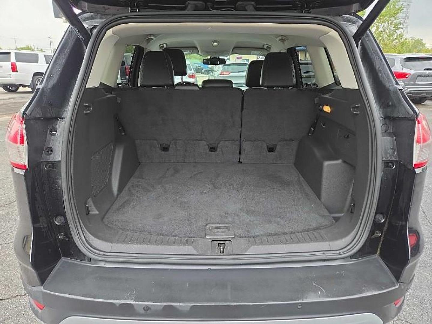 2014 BLACK /BLACK Ford Escape Titanium FWD (1FMCU0J9XEU) with an 2.0L L4 DOHC 16V engine, 6-Speed Automatic transmission, located at 3304 Woodville Road, Northwood, OH, 43619, (419) 210-8019, 41.612694, -83.480743 - Photo#12