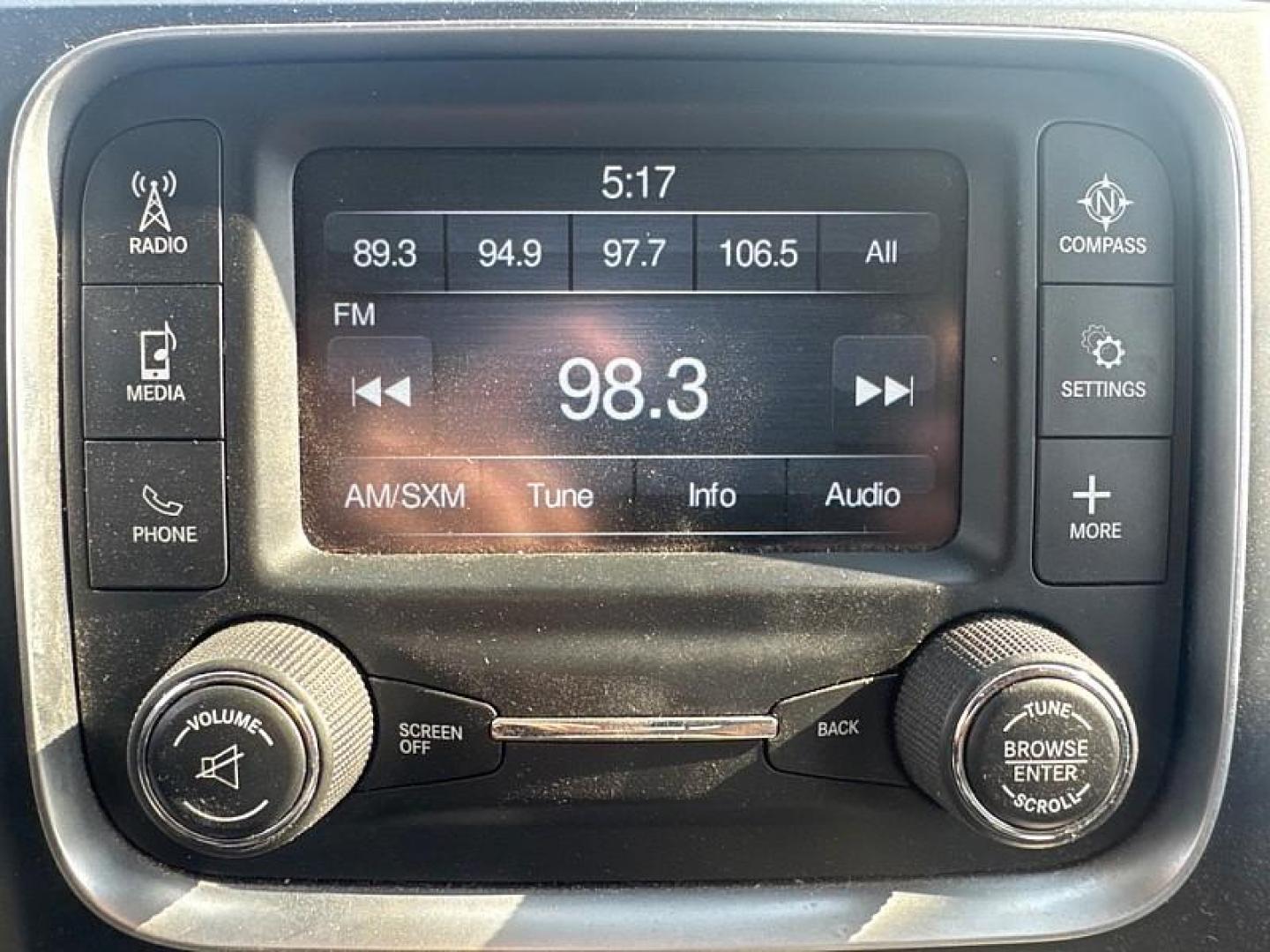 2014 BLACK /BLACK/GRAY RAM 1500 SLT Quad Cab 4WD (1C6RR7GT3ES) with an 5.7L V8 OHV 16V engine, 6-Speed Automatic transmission, located at 3304 Woodville Road, Northwood, OH, 43619, (419) 210-8019, 41.612694, -83.480743 - Photo#20