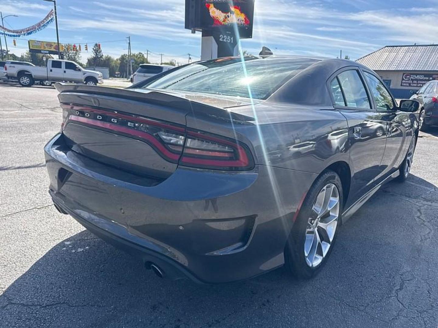 2022 GRAY /BLACK Dodge Charger GT (2C3CDXHGXNH) with an 3.6L V6 DOHC 24V engine, 8A transmission, located at 3304 Woodville Road, Northwood, OH, 43619, (419) 210-8019, 41.612694, -83.480743 - Your #1 Destination for Auto Loans and mdash;No Matter Your Credit!At our dealership, we believe everyone deserves the opportunity to drive their dream car and mdash;whether you have good credit, bad credit, or no credit at all. With a wide selection of hundreds of cars, trucks, and SUVs, you'll fin - Photo#4