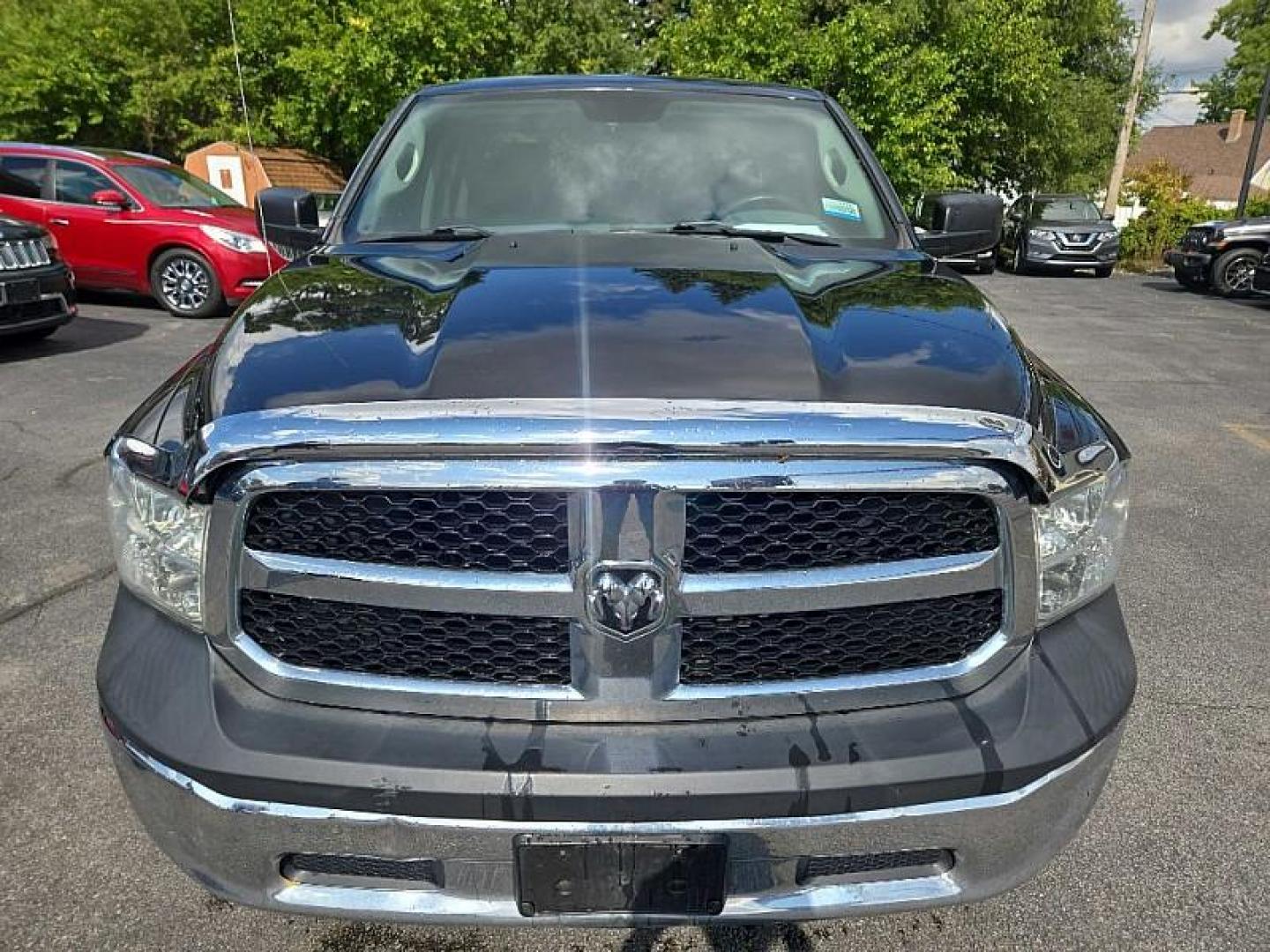 2017 BLACK /GRAY RAM 1500 Tradesman Quad Cab 4WD (1C6RR7FT0HS) with an 5.7L V8 OHV 16V engine, 8A transmission, located at 3304 Woodville Road, Northwood, OH, 43619, (419) 210-8019, 41.612694, -83.480743 - Photo#7