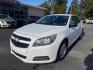 2013 WHITE /GRAY Chevrolet Malibu LS (1G11B5SA1DF) with an 2.5L L4 DOHC 16V engine, 6-Speed Automatic transmission, located at 3304 Woodville Road, Northwood, OH, 43619, (419) 210-8019, 41.612694, -83.480743 - Your #1 Destination for Auto Loans and mdash;No Matter Your Credit!At our dealership, we believe everyone deserves the opportunity to drive their dream car and mdash;whether you have good credit, bad credit, or no credit at all. With a wide selection of hundreds of cars, trucks, and SUVs, you'll fin - Photo#0