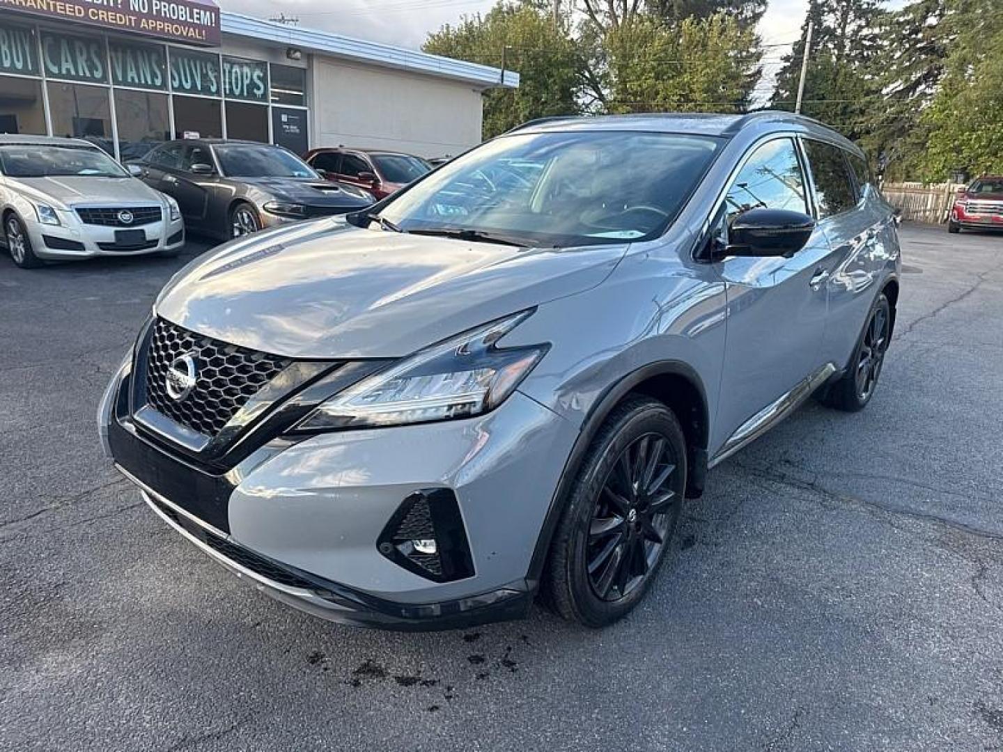2021 GRAY /BLACK Nissan Murano SL AWD (5N1AZ2CS3MC) with an 3.5L V6 DOHC 24V engine, CVT transmission, located at 3304 Woodville Road, Northwood, OH, 43619, (419) 210-8019, 41.612694, -83.480743 - Photo#0