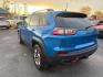 2020 BLUE /BLACK Jeep Cherokee Trailhawk Elite 4WD (1C4PJMBX5LD) with an 3.2L V6 DOHC 24V engine, 9A transmission, located at 3304 Woodville Road, Northwood, OH, 43619, (419) 210-8019, 41.612694, -83.480743 - Photo#2