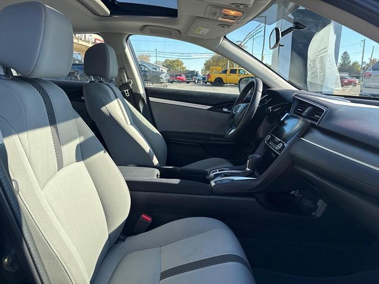 2018 GRAY /BLACK Honda Civic EX Sedan CVT (2HGFC2F71JH) with an 2.0L L4 DOHC 16V engine, CVT transmission, located at 3304 Woodville Road, Northwood, OH, 43619, (419) 210-8019, 41.612694, -83.480743 - Your #1 Destination for Auto Loans and mdash;No Matter Your Credit!At our dealership, we believe everyone deserves the opportunity to drive their dream car and mdash;whether you have good credit, bad credit, or no credit at all. With a wide selection of hundreds of cars, trucks, and SUVs, you'll fin - Photo#16