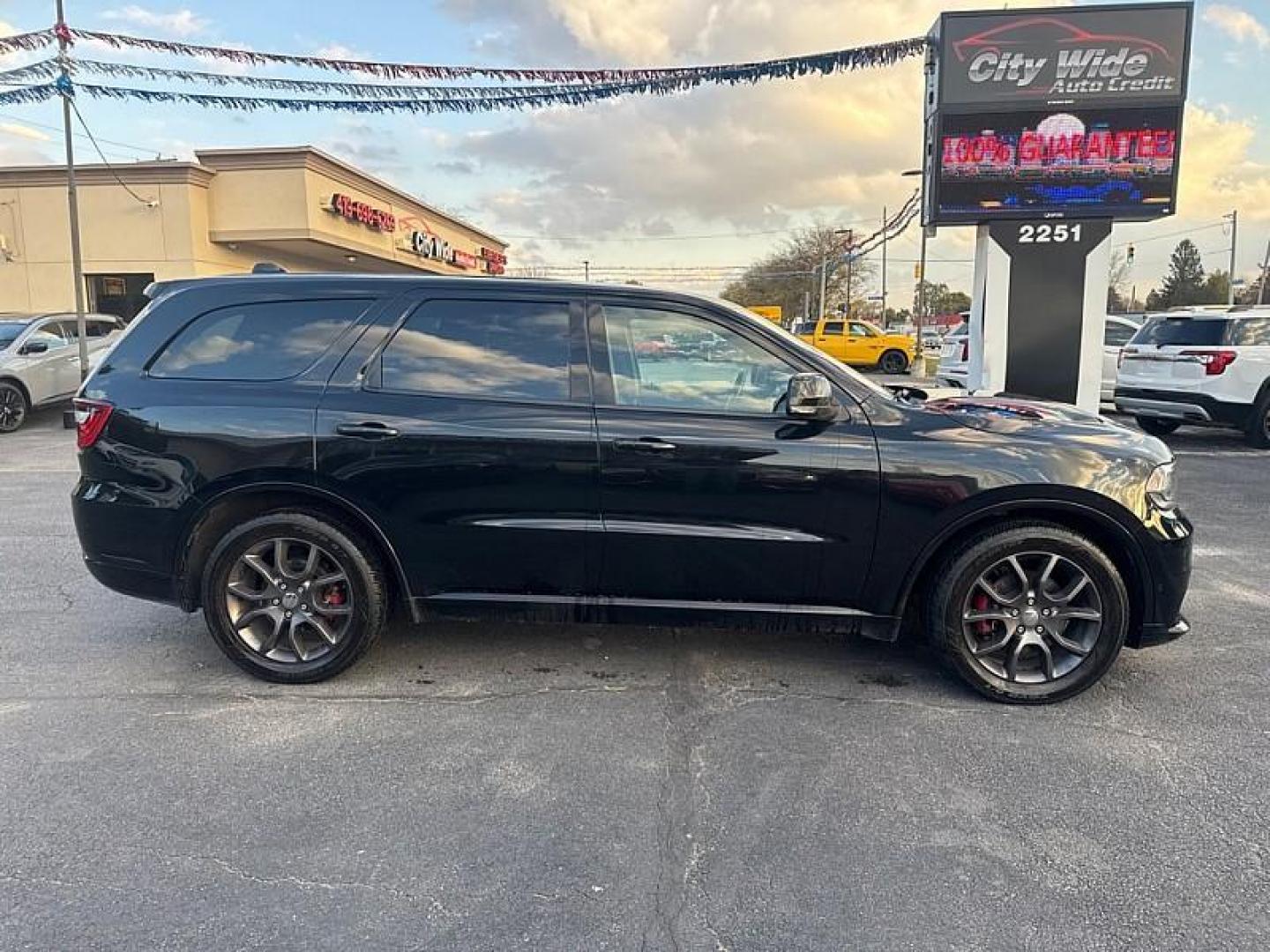 2018 BLACK /BLACK Dodge Durango R/T AWD (1C4SDJCT4JC) with an 5.7L V8 OHV 16V engine, 8A transmission, located at 3304 Woodville Road, Northwood, OH, 43619, (419) 210-8019, 41.612694, -83.480743 - Your #1 Destination for Auto Loans and mdash;No Matter Your Credit!At our dealership, we believe everyone deserves the opportunity to drive their dream car and mdash;whether you have good credit, bad credit, or no credit at all. With a wide selection of hundreds of cars, trucks, and SUVs, you'll fin - Photo#5