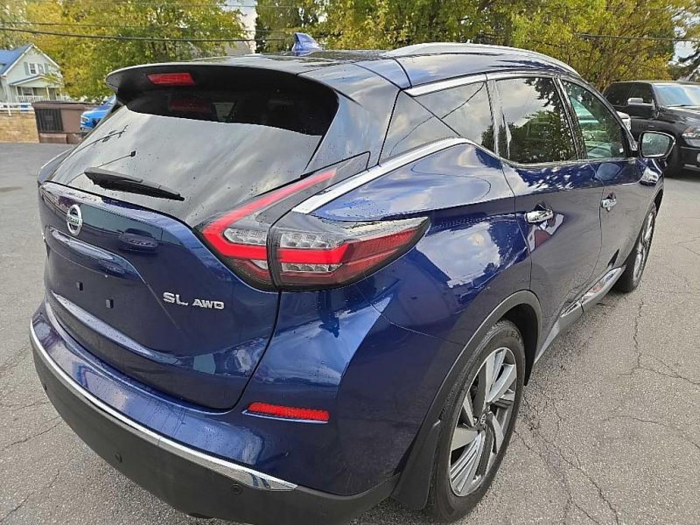 2020 BLUE /BLACK Nissan Murano SL AWD (5N1AZ2CS9LN) with an 3.5L V6 DOHC 24V engine, CVT transmission, located at 3304 Woodville Road, Northwood, OH, 43619, (419) 210-8019, 41.612694, -83.480743 - Photo#2