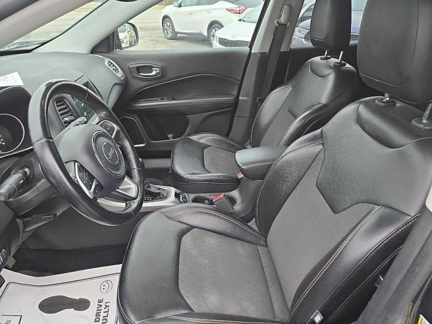 2020 GRAY /BLACK Jeep Compass Latitude 4WD (3C4NJDBB9LT) with an 2.4L L4 DOHC 16V engine, Automatic 9-Spd transmission, located at 3304 Woodville Road, Northwood, OH, 43619, (419) 210-8019, 41.612694, -83.480743 - Your #1 Destination for Auto Loans and mdash;No Matter Your Credit!At our dealership, we believe everyone deserves the opportunity to drive their dream car and mdash;whether you have good credit, bad credit, or no credit at all. With a wide selection of hundreds of cars, trucks, and SUVs, you'll fin - Photo#9