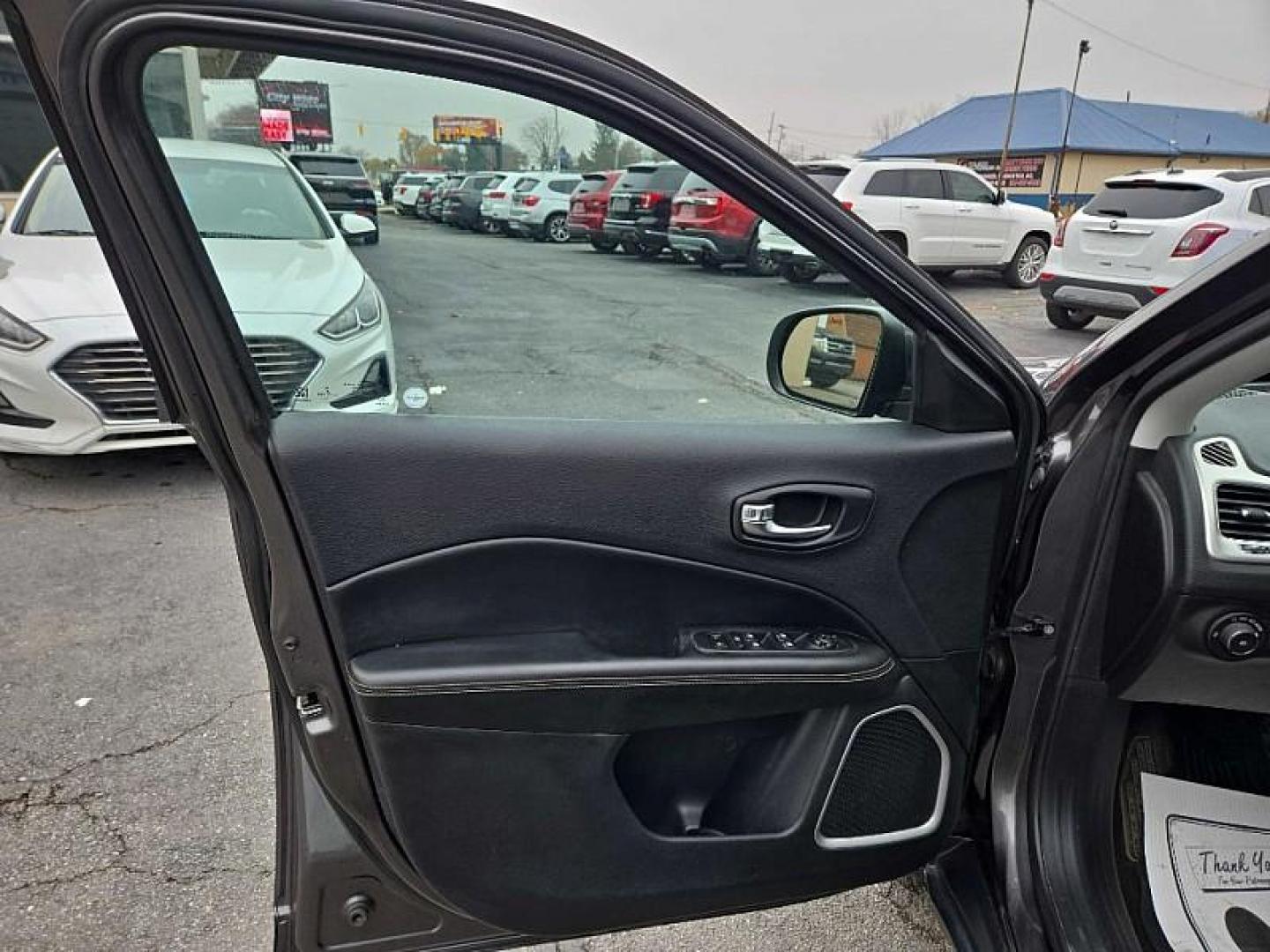 2020 GRAY /BLACK Jeep Compass Latitude 4WD (3C4NJDBB9LT) with an 2.4L L4 DOHC 16V engine, Automatic 9-Spd transmission, located at 3304 Woodville Road, Northwood, OH, 43619, (419) 210-8019, 41.612694, -83.480743 - Your #1 Destination for Auto Loans and mdash;No Matter Your Credit!At our dealership, we believe everyone deserves the opportunity to drive their dream car and mdash;whether you have good credit, bad credit, or no credit at all. With a wide selection of hundreds of cars, trucks, and SUVs, you'll fin - Photo#8