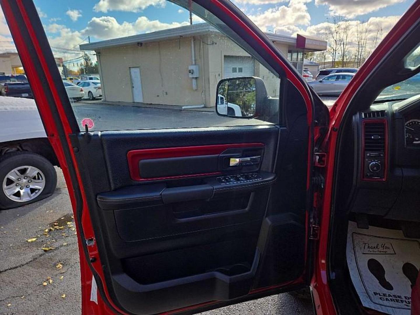 2015 RED /BLACK and RED RAM 1500 Rebel Crew Cab SWB 4WD (1C6RR7YTXFS) with an 5.7L V8 OHV 16V engine, 6A transmission, located at 3304 Woodville Road, Northwood, OH, 43619, (419) 210-8019, 41.612694, -83.480743 - Your #1 Destination for Auto Loans and mdash;No Matter Your Credit!At our dealership, we believe everyone deserves the opportunity to drive their dream car and mdash;whether you have good credit, bad credit, or no credit at all. With a wide selection of hundreds of cars, trucks, and SUVs, you'll fin - Photo#8