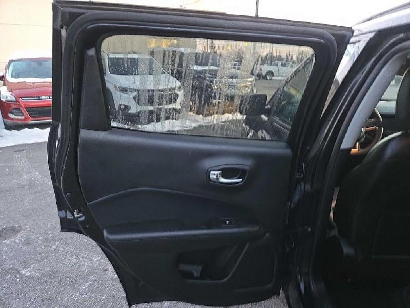 2021 BLACK Jeep Compass Latitude FWD (3C4NJCBBXMT) with an 2.4L L4 DOHC 16V engine, Automatic 6-Spd transmission, located at 3304 Woodville Road, Northwood, OH, 43619, (419) 210-8019, 41.612694, -83.480743 - Photo#10