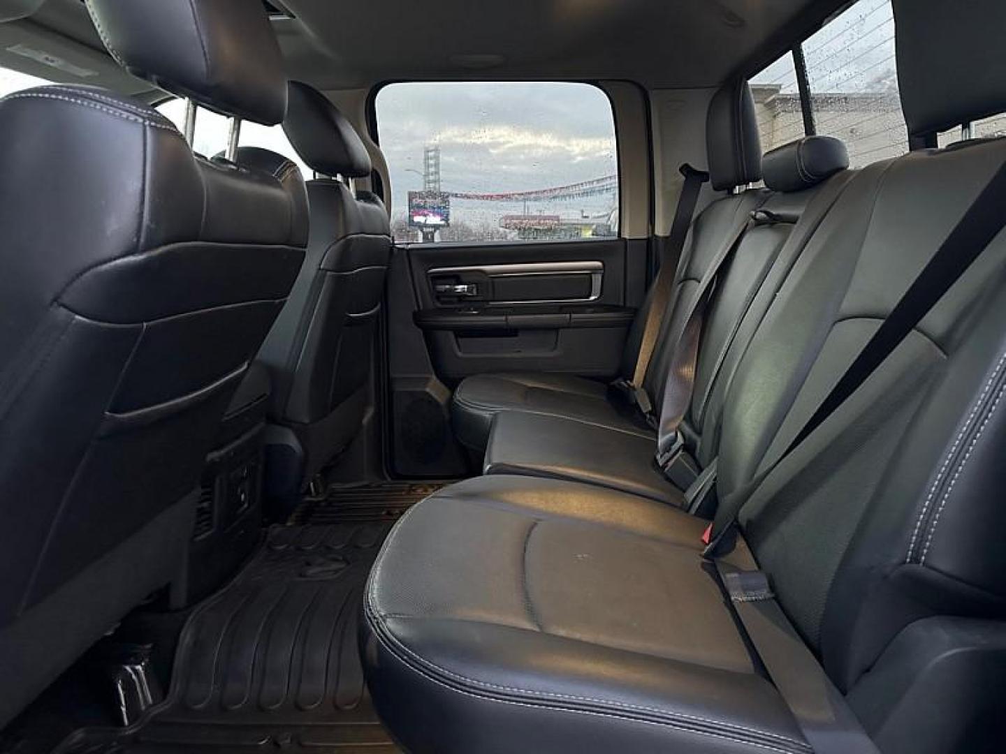 2017 BLACK /BLACK RAM 1500 Sport Crew Cab SWB 4WD (1C6RR7MT9HS) with an 5.7L V8 OHV 16V engine, 8A transmission, located at 3304 Woodville Road, Northwood, OH, 43619, (419) 210-8019, 41.612694, -83.480743 - Photo#10