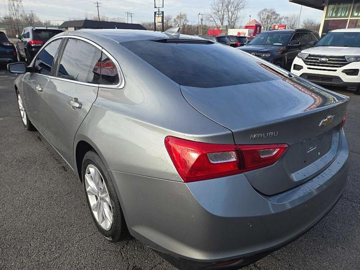 2024 GRAY /BLACK Chevrolet Malibu 1LT (1G1ZD5ST2RF) with an 1.5L L4 DOHC 16V engine, 6A transmission, located at 3304 Woodville Road, Northwood, OH, 43619, (419) 210-8019, 41.612694, -83.480743 - Photo#2
