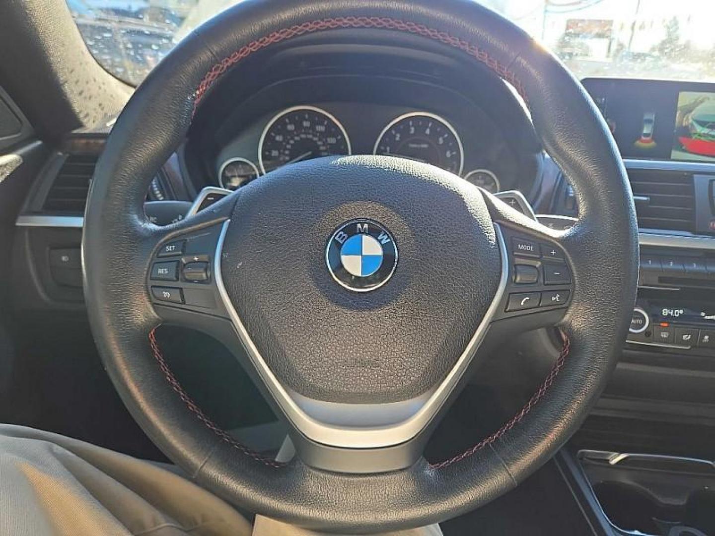 2017 WHITE /BLACK BMW 4-Series Gran Coupe 430i xDrive (WBA4F9C30HG) with an 2.0L L4 DOHC 16V engine, 8A transmission, located at 3304 Woodville Road, Northwood, OH, 43619, (419) 210-8019, 41.612694, -83.480743 - Photo#19