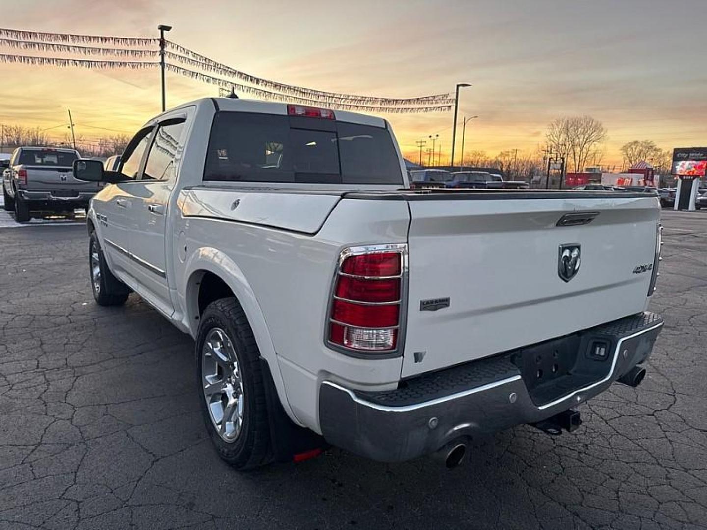 2017 WHITE /BLACK RAM 1500 Laramie Crew Cab SWB 4WD (1C6RR7NT2HS) with an 5.7L V8 OHV 16V engine, 8A transmission, located at 3304 Woodville Road, Northwood, OH, 43619, (419) 210-8019, 41.612694, -83.480743 - Your #1 Destination for Auto Loans and mdash;No Matter Your Credit!At our dealership, we believe everyone deserves the opportunity to drive their dream car and mdash;whether you have good credit, bad credit, or no credit at all. With a wide selection of hundreds of cars, trucks, and SUVs, you'll fin - Photo#2