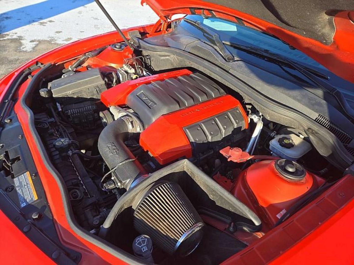 2011 ORANGE /ORANGE/BLACK Chevrolet Camaro 2SS Coupe (2G1FT1EW0B9) with an 6.2L V8 OHV 16V engine, 6-Speed Manual transmission, located at 3304 Woodville Road, Northwood, OH, 43619, (419) 210-8019, 41.612694, -83.480743 - Photo#9