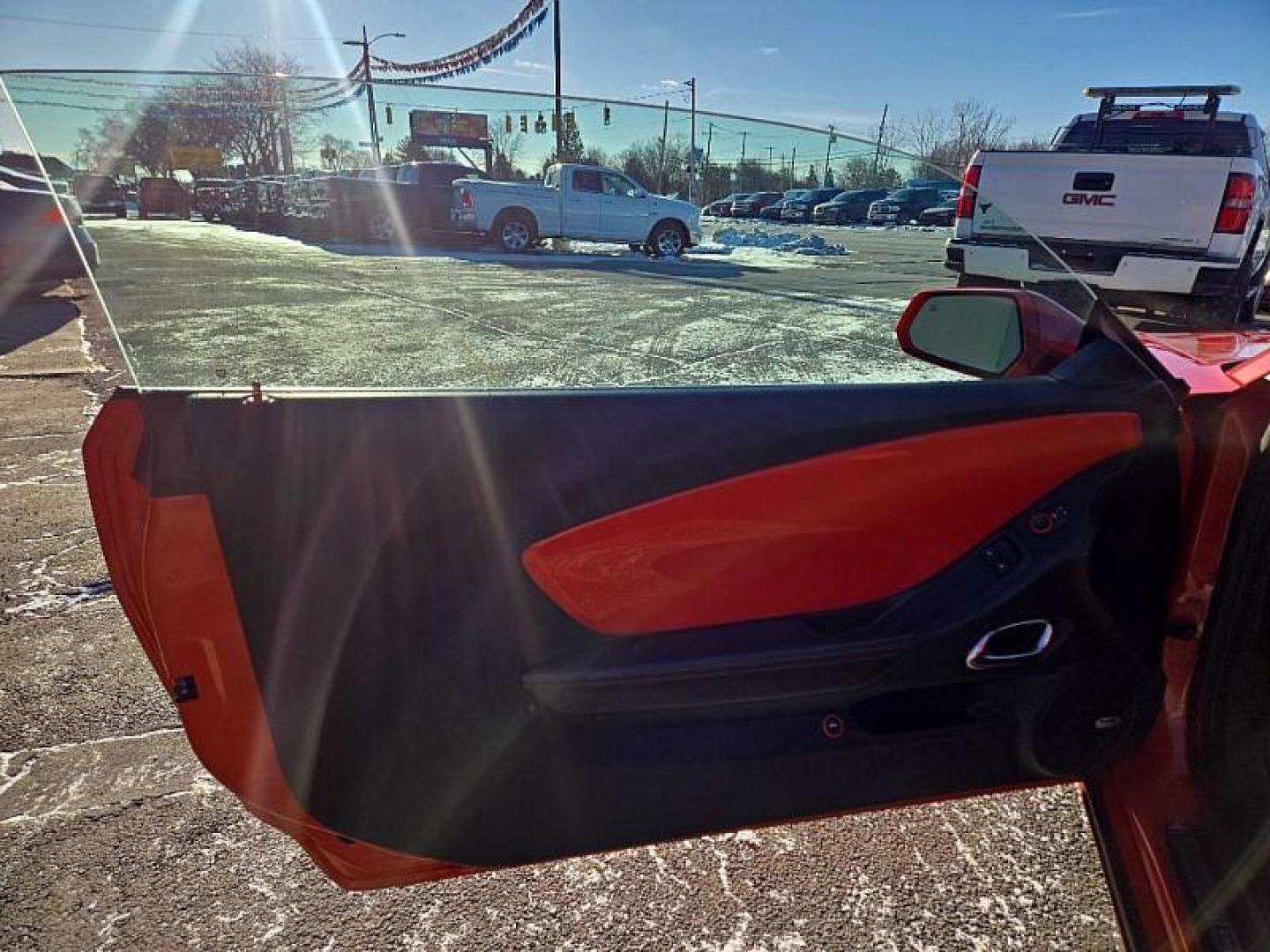 2011 ORANGE /ORANGE/BLACK Chevrolet Camaro 2SS Coupe (2G1FT1EW0B9) with an 6.2L V8 OHV 16V engine, 6-Speed Manual transmission, located at 3304 Woodville Road, Northwood, OH, 43619, (419) 210-8019, 41.612694, -83.480743 - Photo#10