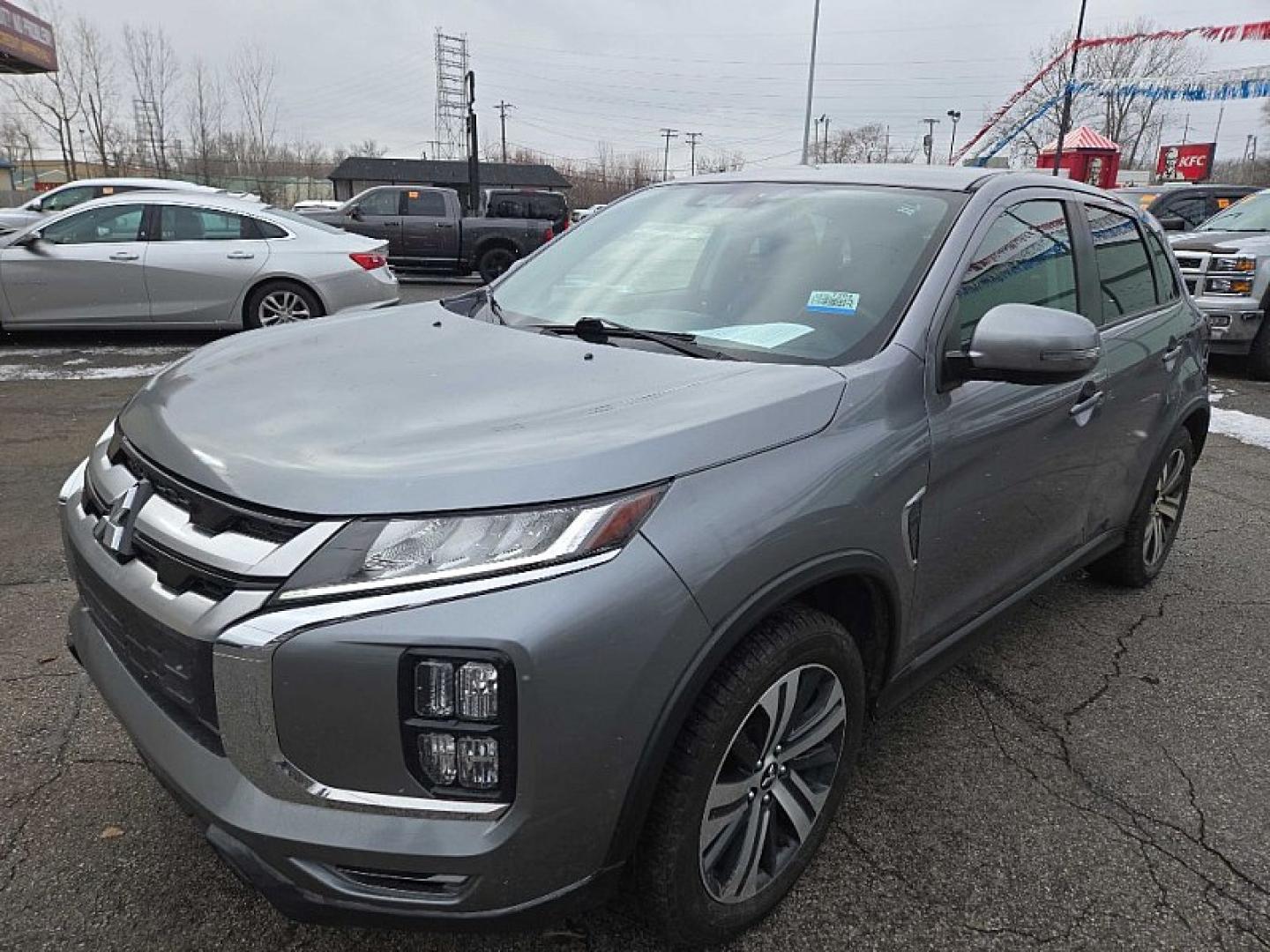 2020 Gray /BLACK Mitsubishi Outlander Sport 2.0 ES 4WD (JA4ARUAU0MU) with an 2.0L L4 DOHC 16V engine, CVT transmission, located at 3304 Woodville Road, Northwood, OH, 43619, (419) 210-8019, 41.612694, -83.480743 - Your #1 Destination for Auto Loans and mdash;No Matter Your Credit!At our dealership, we believe everyone deserves the opportunity to drive their dream car and mdash;whether you have good credit, bad credit, or no credit at all. With a wide selection of hundreds of cars, trucks, and SUVs, you'll fin - Photo#0