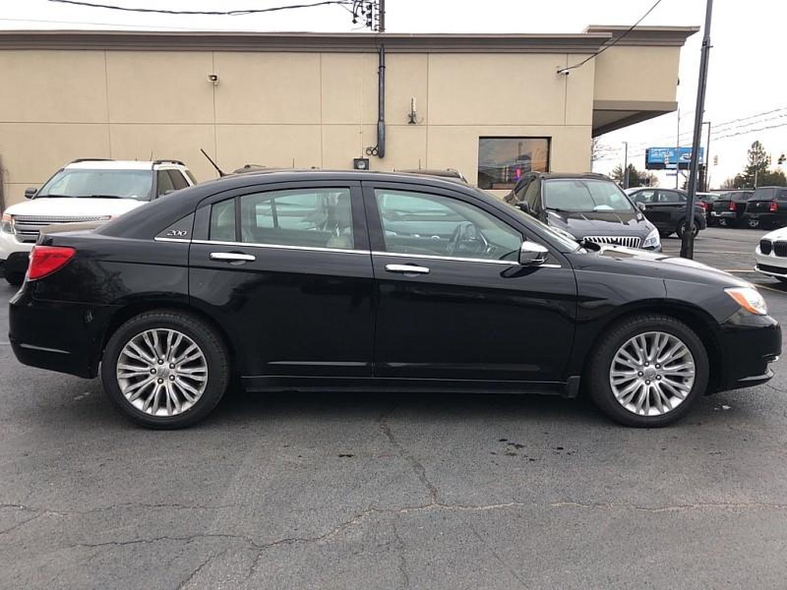 2013 BLACK Chrysler 200 (1C3CCBCG1DN) with an V6 Flex Fuel 3.6 Liter engine, Automatic 6-Spd w/AutoStick transmission, located at 3304 Woodville Road, Northwood, OH, 43619, (419) 210-8019, 41.612694, -83.480743 - We are #1 Auto Loan for Good Bad or No Credit we have hundreds of vehicles to chose from stop on in or just fill out our online application to get approved for auto financing and see your credit score for free by visiting our website today. We have Low Payment Options and Terms Available to Suit Y - Photo #14