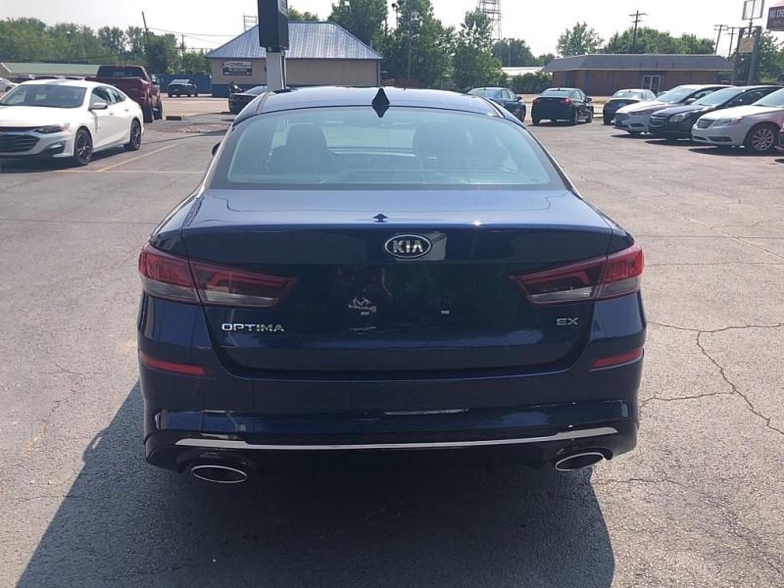 2019 BLUE /BLACK Kia Optima (5XXGU4L10KG) with an 4-Cyl 1.6 Liter engine, Automatic transmission, located at 3304 Woodville Road, Northwood, OH, 43619, (419) 210-8019, 41.612694, -83.480743 - We are #1 Auto Loan for Good Bad or No Credit we have hundreds of vehicles to choose from stop on in or just fill out our online application to get approved for auto financing and see your credit score for free by visiting our website today. We have Low Payment Options and Terms Available to Suit - Photo #3