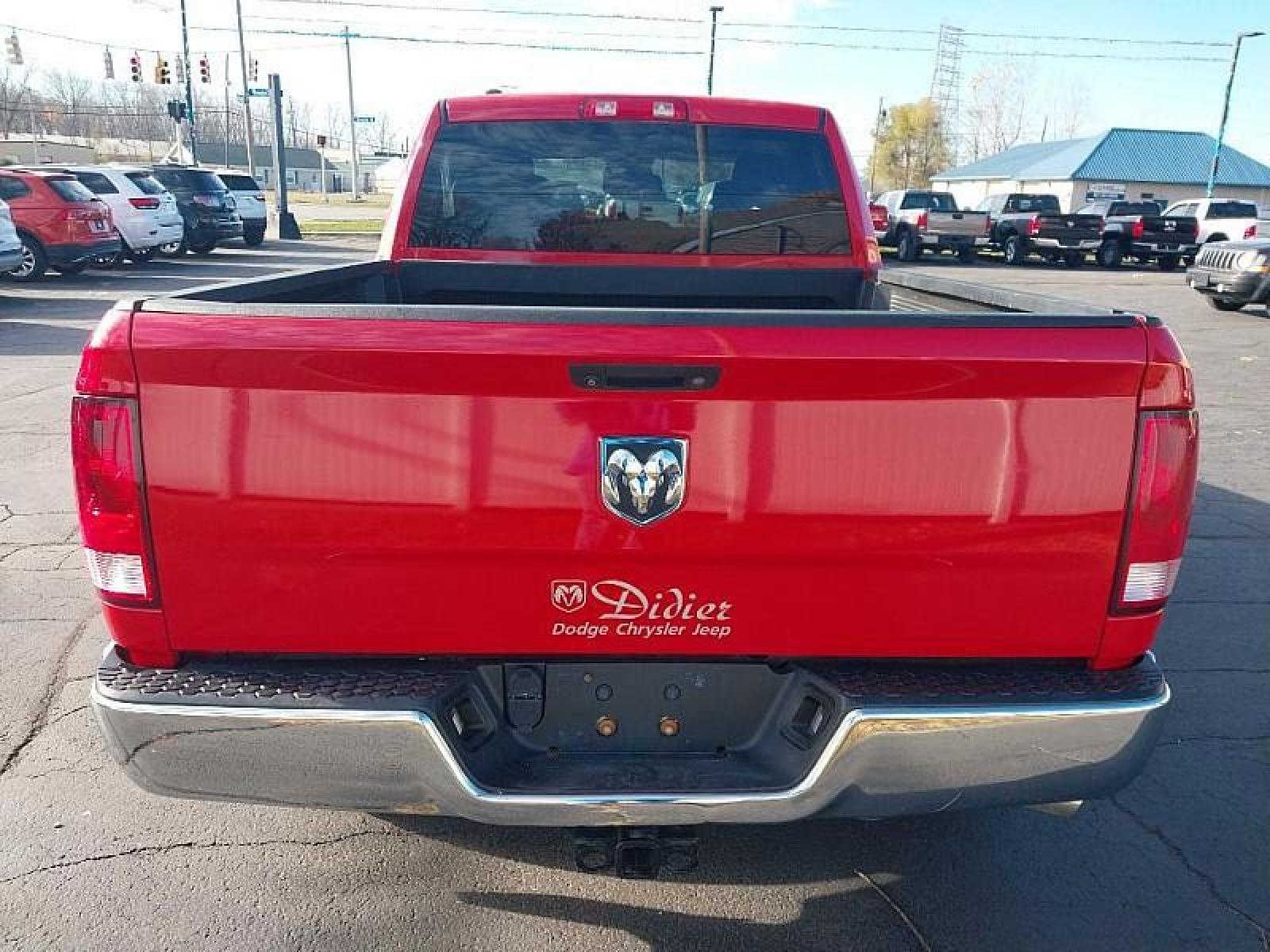 2016 RED /GRAY Ram 1500 4WD (1C6RR7FG3GS) with an V6 Flex Fuel 3.6 Liter engine, Automatic 8-Spd transmission, located at 3304 Woodville Road, Northwood, OH, 43619, (419) 210-8019, 41.612694, -83.480743 - We are #1 Auto Loan for Good Bad or No Credit we have hundreds of vehicles to choose from stop on in or just fill out our online application to get approved for auto financing and see your credit score for free by visiting our website today. We have Low Payment Options and Terms Available to Suit - Photo #40