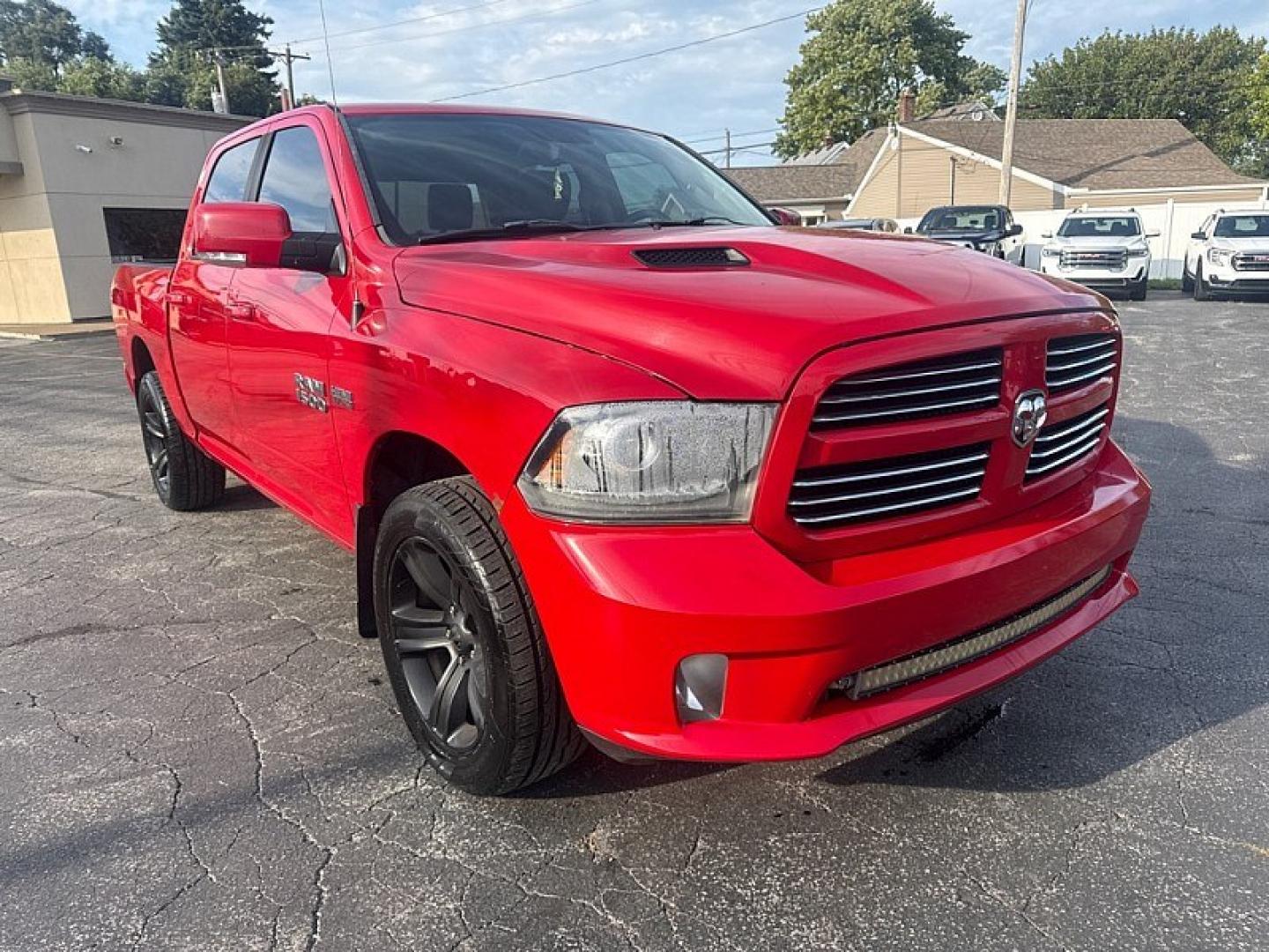 2015 RED /BLACK RAM 1500 Sport Crew Cab SWB 4WD (1C6RR7MT9FS) with an 5.7L V8 OHV 16V engine, 6-Speed Automatic transmission, located at 3304 Woodville Road, Northwood, OH, 43619, (419) 210-8019, 41.612694, -83.480743 - Your #1 Destination for Auto Loans and mdash;No Matter Your Credit!At our dealership, we believe everyone deserves the opportunity to drive their dream car and mdash;whether you have good credit, bad credit, or no credit at all. With a wide selection of hundreds of cars, trucks, and SUVs, you'll fin- Photo#6