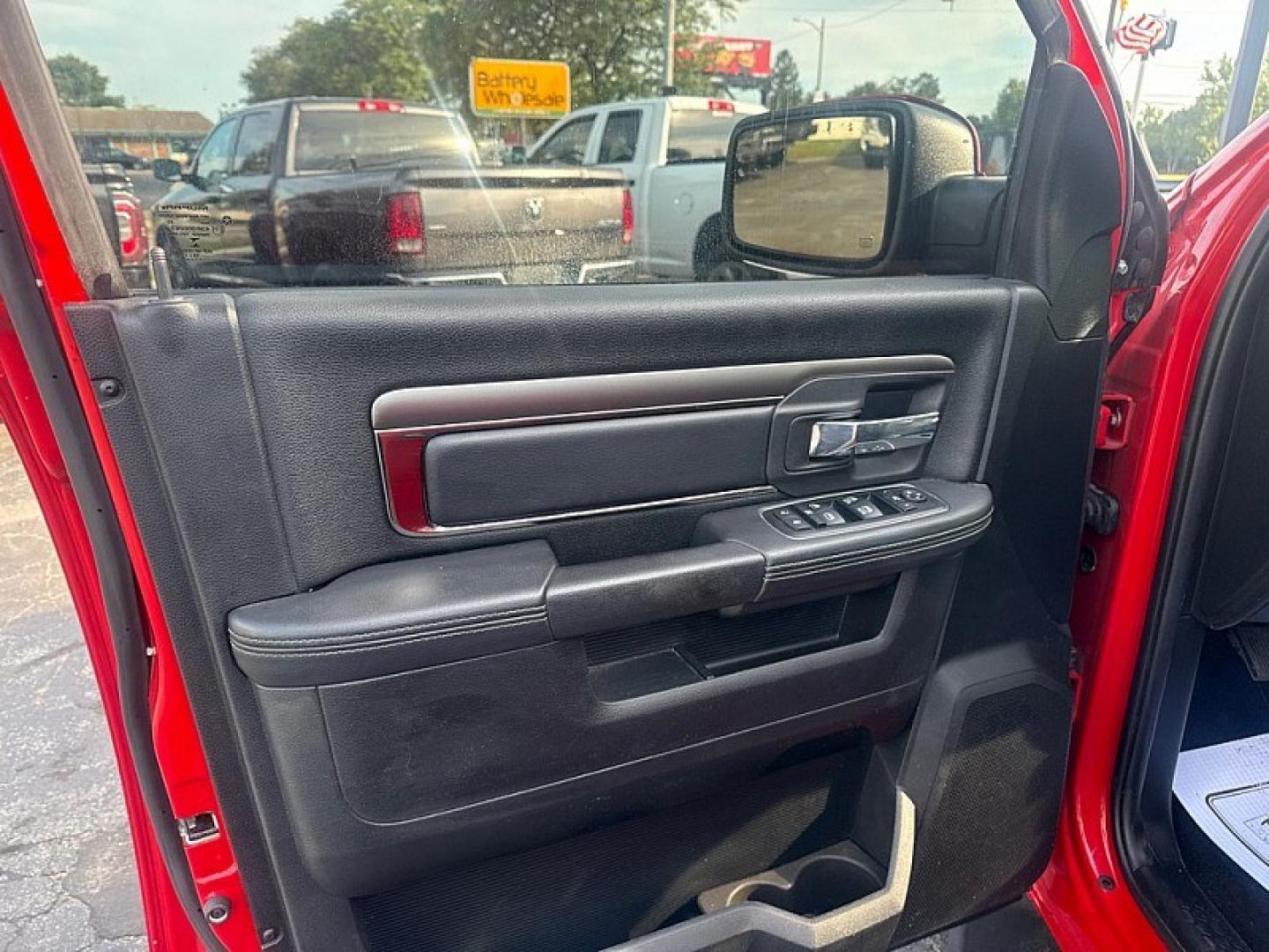 2015 RED /BLACK RAM 1500 Sport Crew Cab SWB 4WD (1C6RR7MT9FS) with an 5.7L V8 OHV 16V engine, 6-Speed Automatic transmission, located at 3304 Woodville Road, Northwood, OH, 43619, (419) 210-8019, 41.612694, -83.480743 - Your #1 Destination for Auto Loans and mdash;No Matter Your Credit!At our dealership, we believe everyone deserves the opportunity to drive their dream car and mdash;whether you have good credit, bad credit, or no credit at all. With a wide selection of hundreds of cars, trucks, and SUVs, you'll fin- Photo#8