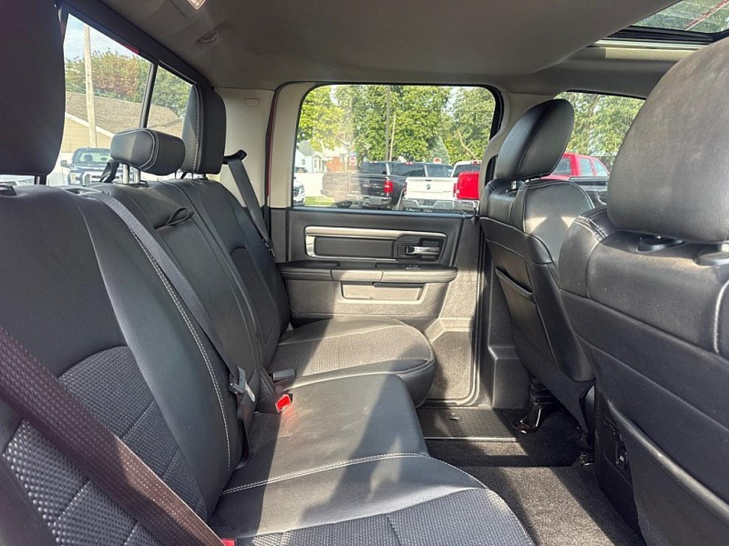 2015 RED /BLACK RAM 1500 Sport Crew Cab SWB 4WD (1C6RR7MT9FS) with an 5.7L V8 OHV 16V engine, 6-Speed Automatic transmission, located at 3304 Woodville Road, Northwood, OH, 43619, (419) 210-8019, 41.612694, -83.480743 - Your #1 Destination for Auto Loans and mdash;No Matter Your Credit!At our dealership, we believe everyone deserves the opportunity to drive their dream car and mdash;whether you have good credit, bad credit, or no credit at all. With a wide selection of hundreds of cars, trucks, and SUVs, you'll fin- Photo#13