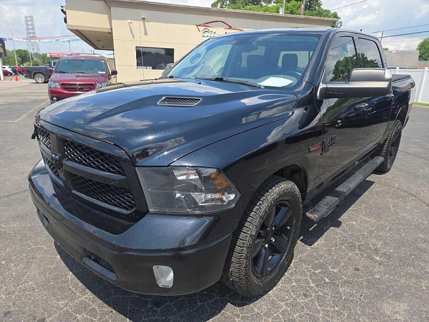 2019 BLACK /BLACK RAM 1500 SLT Crew Cab SWB 4WD (1C6RR7LM6KS) with an 3.0L V6 DIESEL engine, 8A transmission, located at 3304 Woodville Road, Northwood, OH, 43619, (419) 210-8019, 41.612694, -83.480743 - Your #1 Destination for Auto Loans and mdash;No Matter Your Credit!At our dealership, we believe everyone deserves the opportunity to drive their dream car and mdash;whether you have good credit, bad credit, or no credit at all. With a wide selection of hundreds of cars, trucks, and SUVs, you'll fin - Photo#0