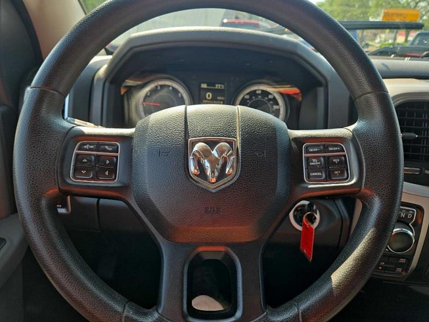 2016 RED /BLACK RAM 1500 SLT Quad Cab 4WD (1C6RR7GT4GS) with an 5.7L V8 OHV 16V engine, 6A transmission, located at 3304 Woodville Road, Northwood, OH, 43619, (419) 210-8019, 41.612694, -83.480743 - Photo#19