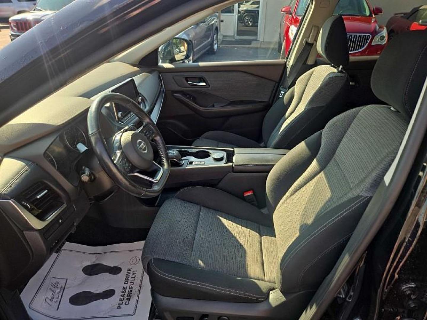 2021 BLACK /BLACK Nissan Rogue SV AWD (5N1AT3BB8MC) with an 2.5L L4 DOHC 16V engine, CVT transmission, located at 3304 Woodville Road, Northwood, OH, 43619, (419) 210-8019, 41.612694, -83.480743 - Your #1 Destination for Auto Loans and mdash;No Matter Your Credit!At our dealership, we believe everyone deserves the opportunity to drive their dream car and mdash;whether you have good credit, bad credit, or no credit at all. With a wide selection of hundreds of cars, trucks, and SUVs, you'll fin - Photo#9