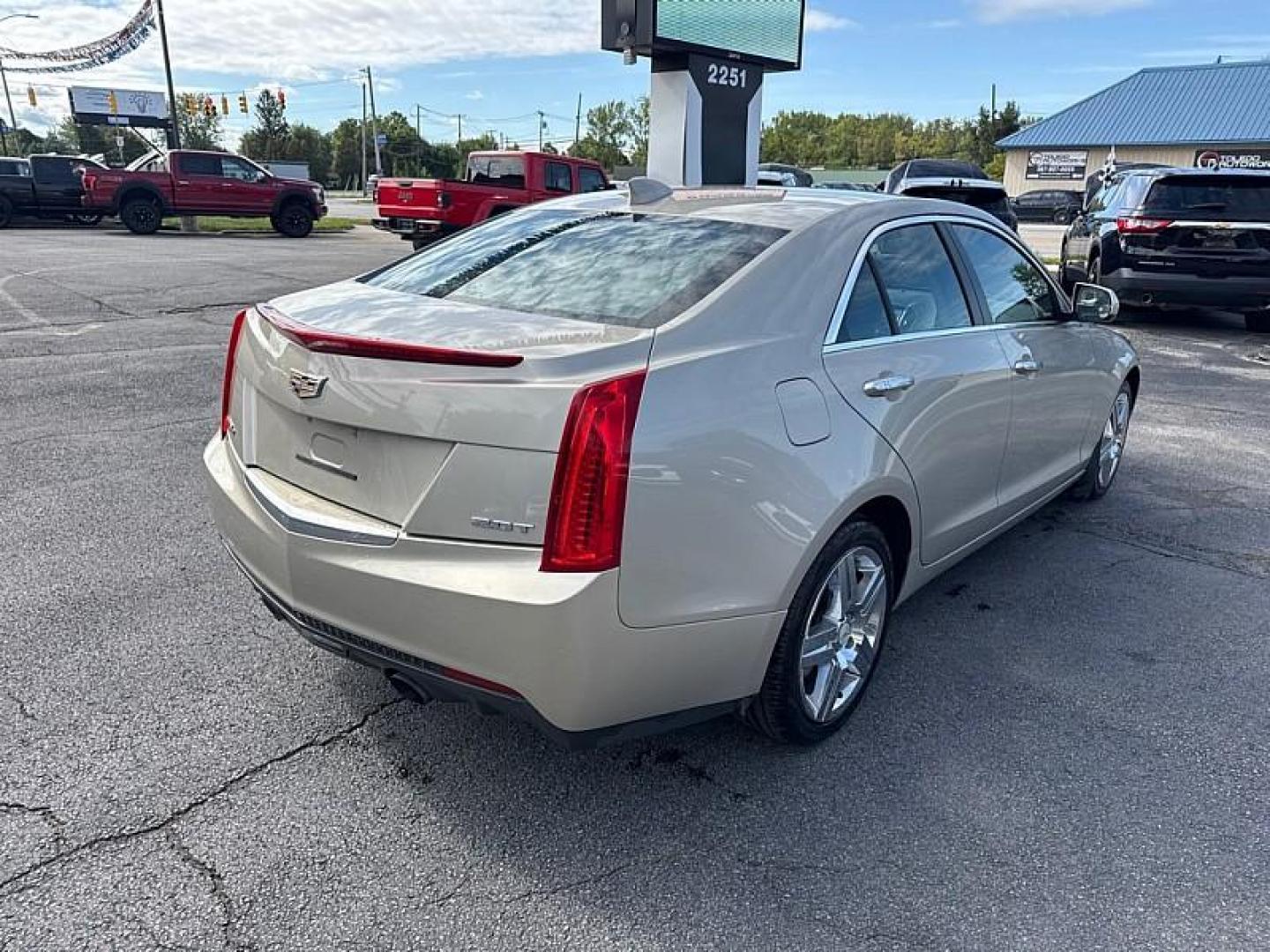 2015 GOLD /BLACK Cadillac ATS 2.0L Turbo Standard AWD (1G6AG5RX7F0) with an 2.0L L4 DOHC 16V TURBO engine, 6-Speed Automatic transmission, located at 3304 Woodville Road, Northwood, OH, 43619, (419) 210-8019, 41.612694, -83.480743 - Your #1 Destination for Auto Loans and mdash;No Matter Your Credit!At our dealership, we believe everyone deserves the opportunity to drive their dream car and mdash;whether you have good credit, bad credit, or no credit at all. With a wide selection of hundreds of cars, trucks, and SUVs, you'll fin - Photo#4