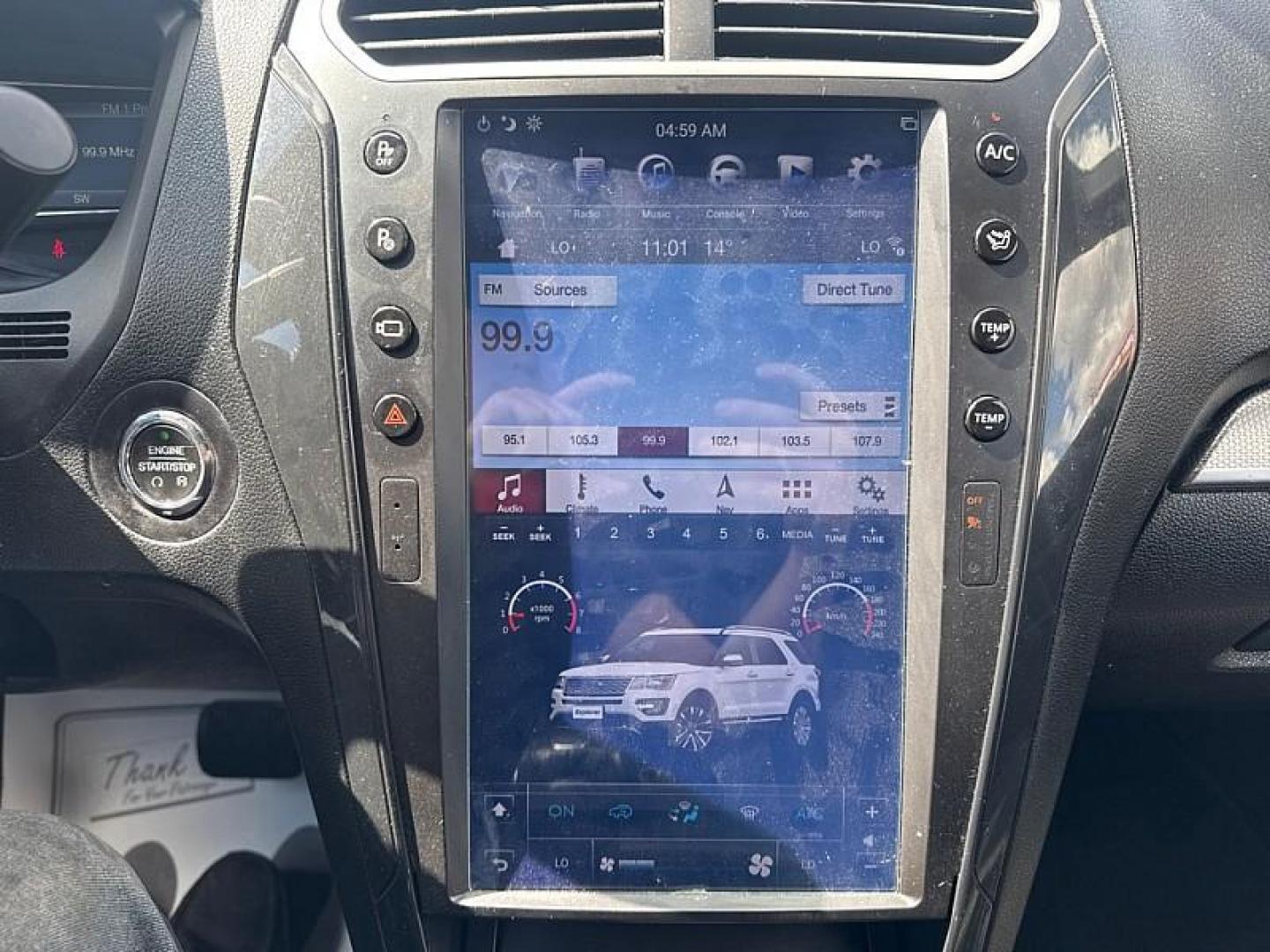 2018 GRAY /BLACK Ford Explorer XLT 4WD (1FM5K8D87JG) with an 3.5L V6 DOHC 24V engine, 6A transmission, located at 3304 Woodville Road, Northwood, OH, 43619, (419) 210-8019, 41.612694, -83.480743 - Photo#22