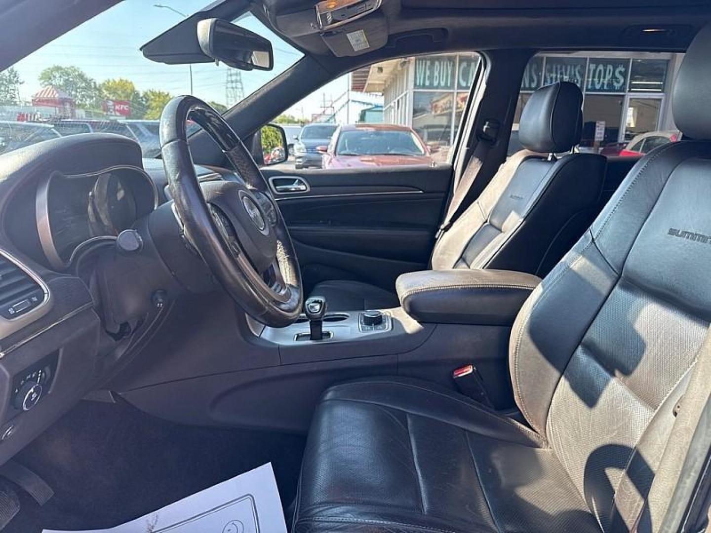 2014 GOLD /BLACK Jeep Grand Cherokee Summit 4WD (1C4RJFJG8EC) with an 3.6L V6 DOHC 24V engine, 5-Speed Automatic transmission, located at 3304 Woodville Road, Northwood, OH, 43619, (419) 210-8019, 41.612694, -83.480743 - Your #1 Destination for Auto Loans and mdash;No Matter Your Credit!At our dealership, we believe everyone deserves the opportunity to drive their dream car and mdash;whether you have good credit, bad credit, or no credit at all. With a wide selection of hundreds of cars, trucks, and SUVs, you'll fin - Photo#9