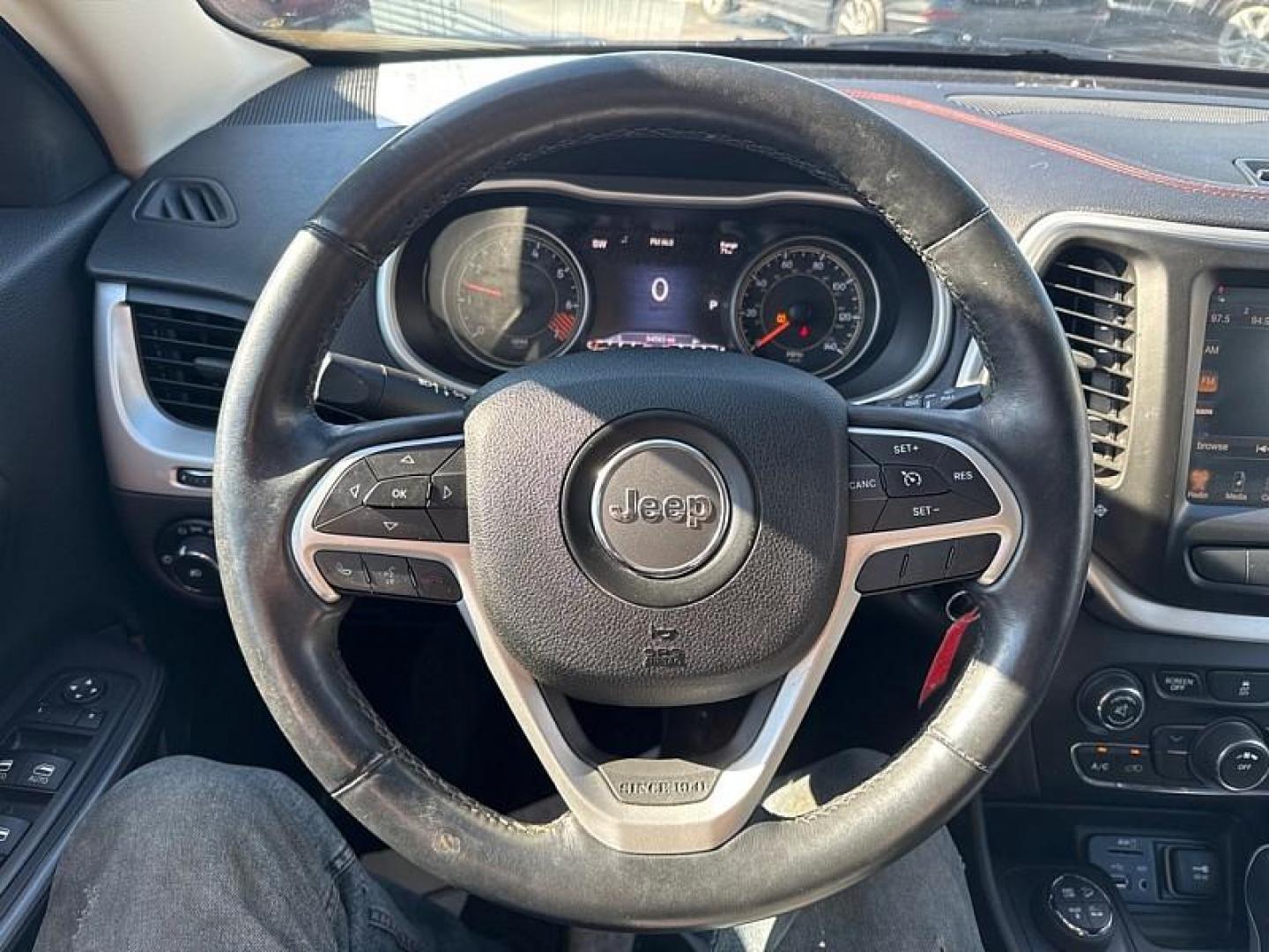 2015 BLUE /BLACK Jeep Cherokee Trailhawk 4WD (1C4PJMBB5FW) with an 2.4L L4 DOHC 16V engine, 9-Speed Automatic transmission, located at 3304 Woodville Road, Northwood, OH, 43619, (419) 210-8019, 41.612694, -83.480743 - Your #1 Destination for Auto Loans and mdash;No Matter Your Credit!At our dealership, we believe everyone deserves the opportunity to drive their dream car and mdash;whether you have good credit, bad credit, or no credit at all. With a wide selection of hundreds of cars, trucks, and SUVs, you'll fin - Photo#19