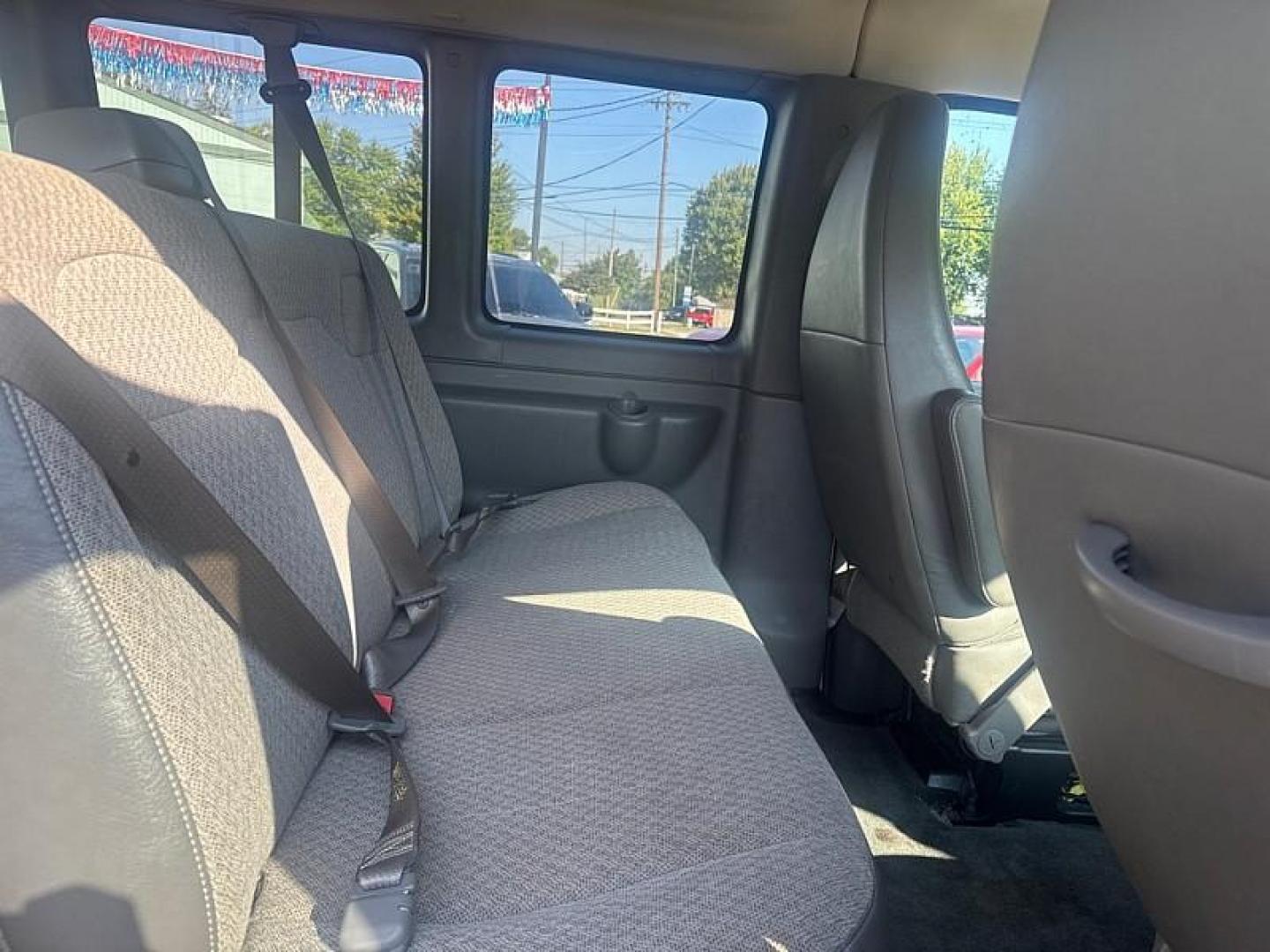 2013 WHITE /BLACK Chevrolet Express LT 3500 (1GAZGYFG7D1) with an 6.0L V8 OHV 16V FFV engine, 6-Speed Automatic transmission, located at 3304 Woodville Road, Northwood, OH, 43619, (419) 210-8019, 41.612694, -83.480743 - Photo#12