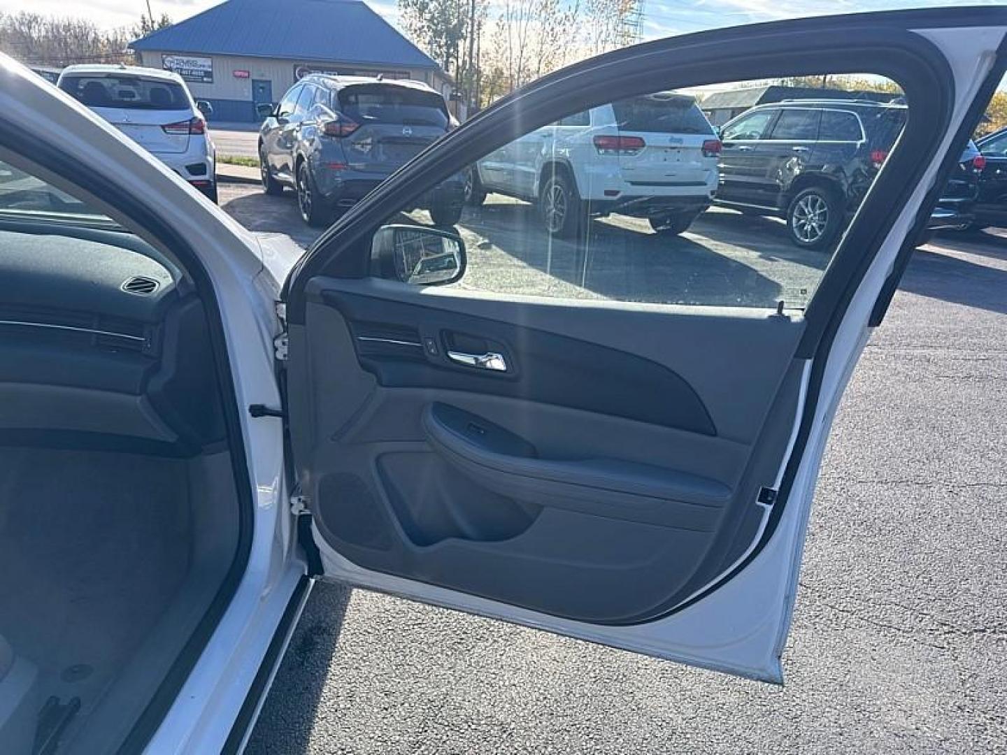 2013 WHITE /GRAY Chevrolet Malibu LS (1G11B5SA1DF) with an 2.5L L4 DOHC 16V engine, 6-Speed Automatic transmission, located at 3304 Woodville Road, Northwood, OH, 43619, (419) 210-8019, 41.612694, -83.480743 - Photo#15