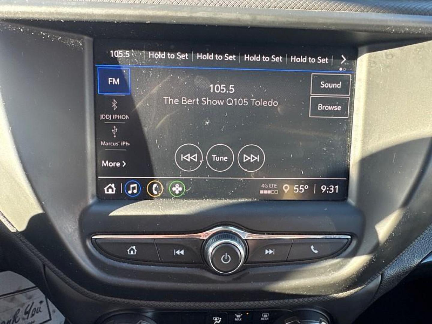 2021 BLACK /BLACK Chevrolet Trailblazer LT (KL79MPS24MB) with an 1.2L L3 DOHC 12V engine, 9A transmission, located at 3304 Woodville Road, Northwood, OH, 43619, (419) 210-8019, 41.612694, -83.480743 - Photo#20