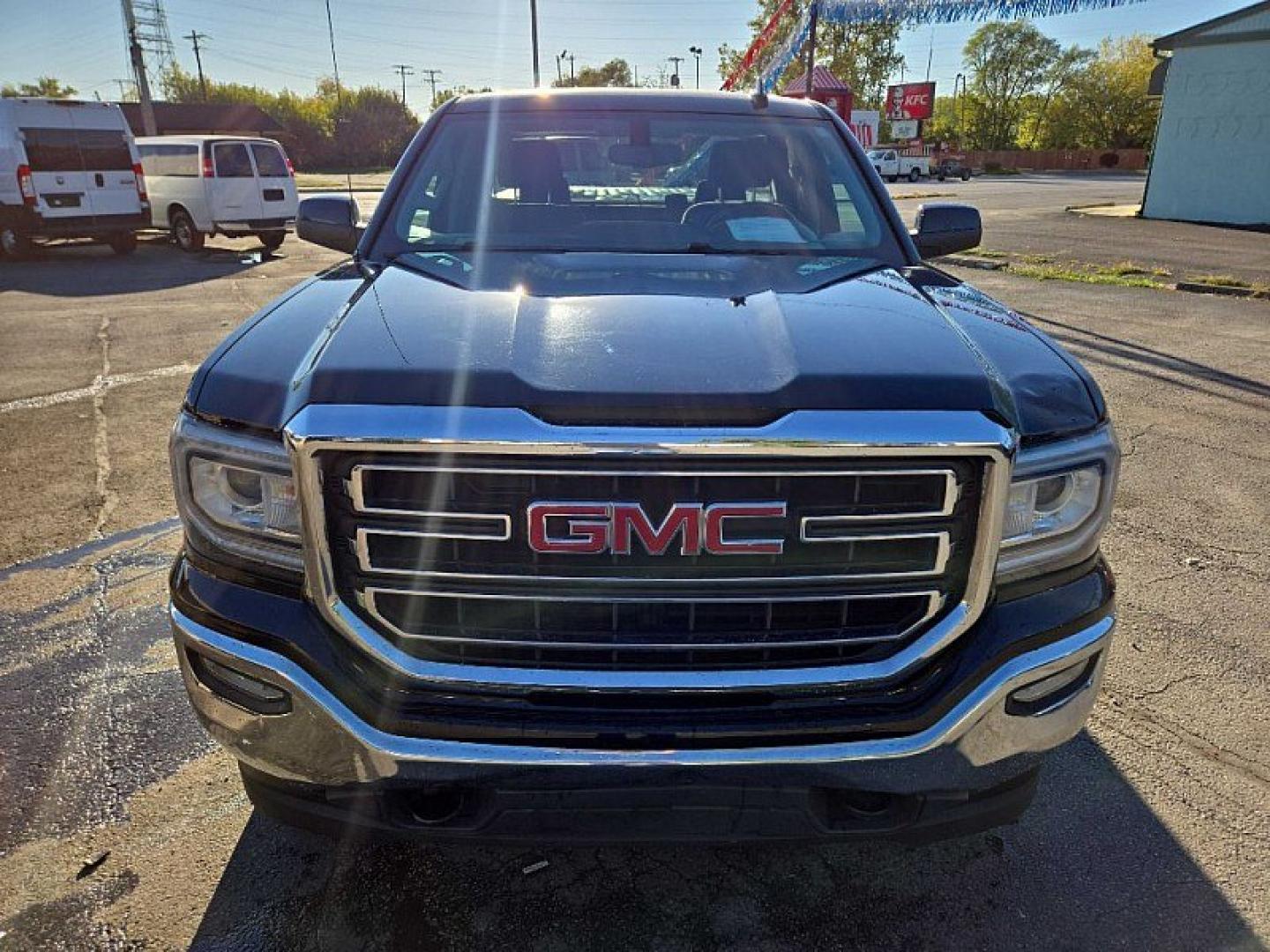 2019 BLACK /BLACK GMC Sierra 1500 SLE Double Cab 4WD (2GTV2MECXK1) with an 5.3L V8 OHV 16V engine, 6A transmission, located at 3304 Woodville Road, Northwood, OH, 43619, (419) 210-8019, 41.612694, -83.480743 - Your #1 Destination for Auto Loans and mdash;No Matter Your Credit!At our dealership, we believe everyone deserves the opportunity to drive their dream car and mdash;whether you have good credit, bad credit, or no credit at all. With a wide selection of hundreds of cars, trucks, and SUVs, you'll fin- Photo#6
